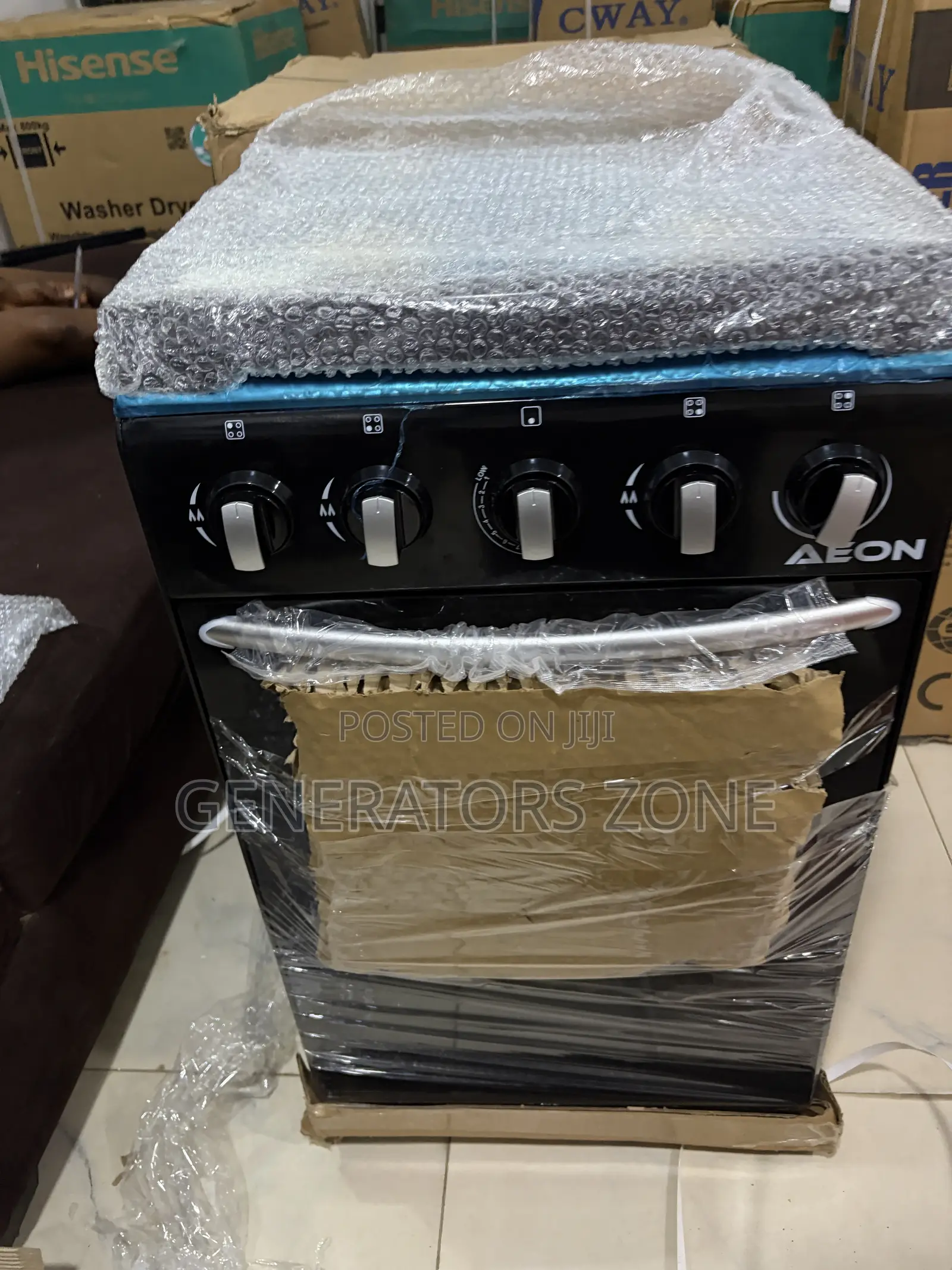 AEON 3+1 Gas Burner Standing Cooker 50×50cm
