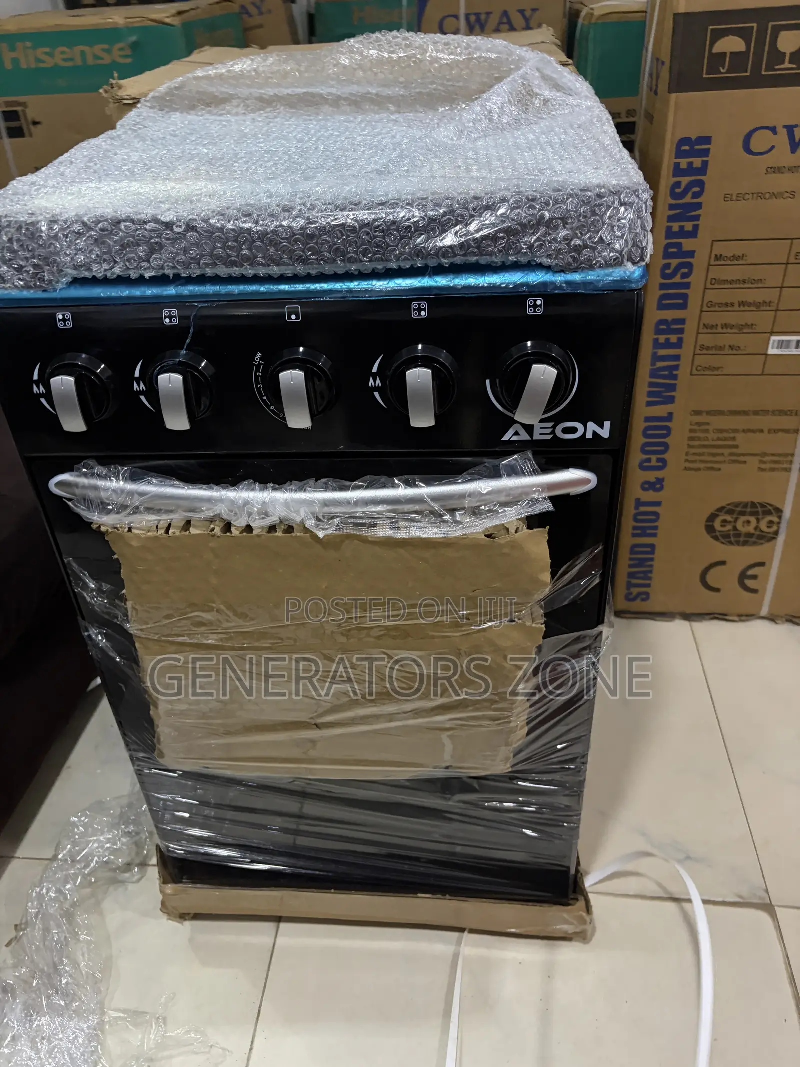 AEON 3+1 Burner Standing Gas Stove by AEON