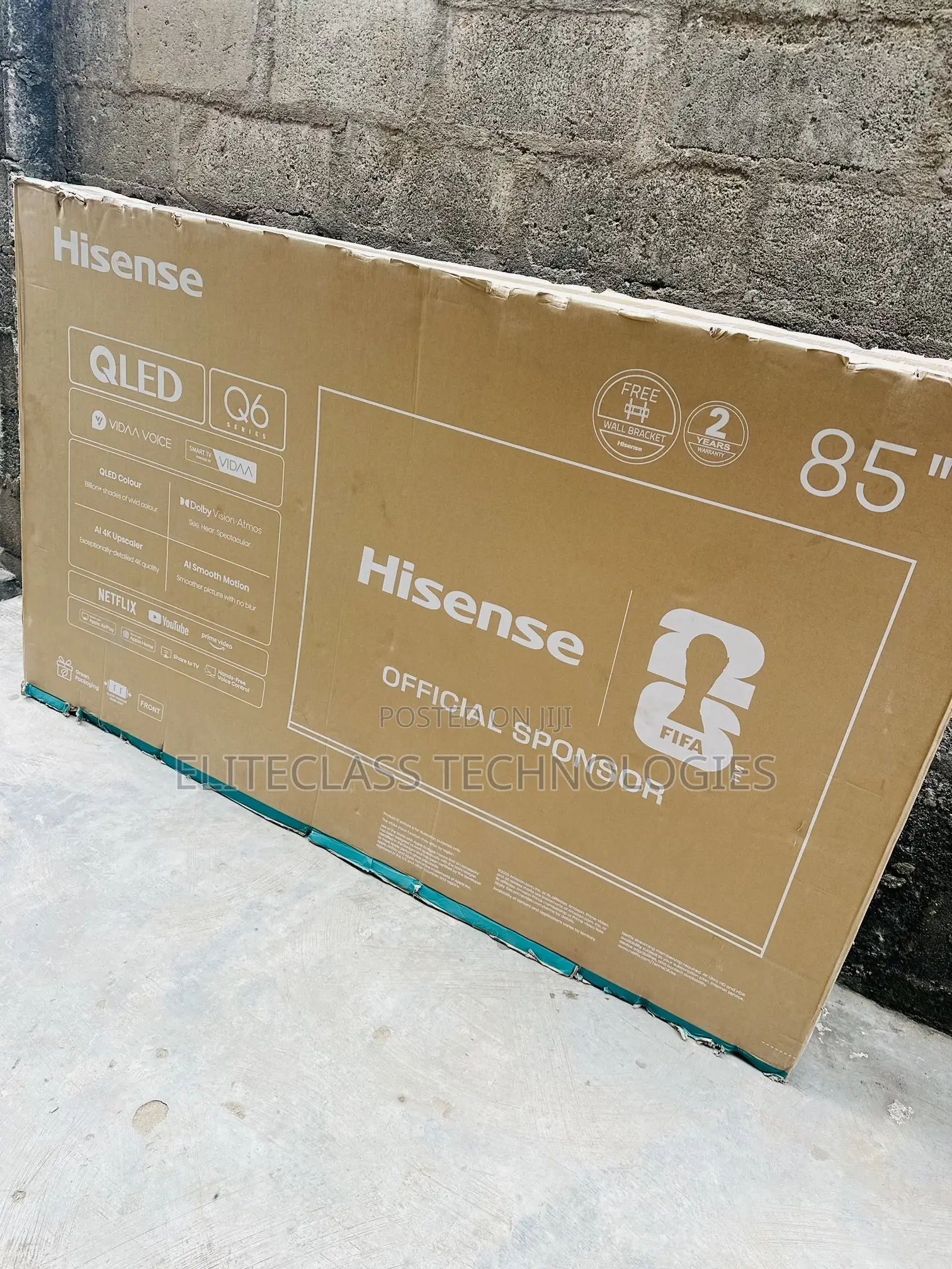 Reliable 85 Inch Smart QLED TV Hisense