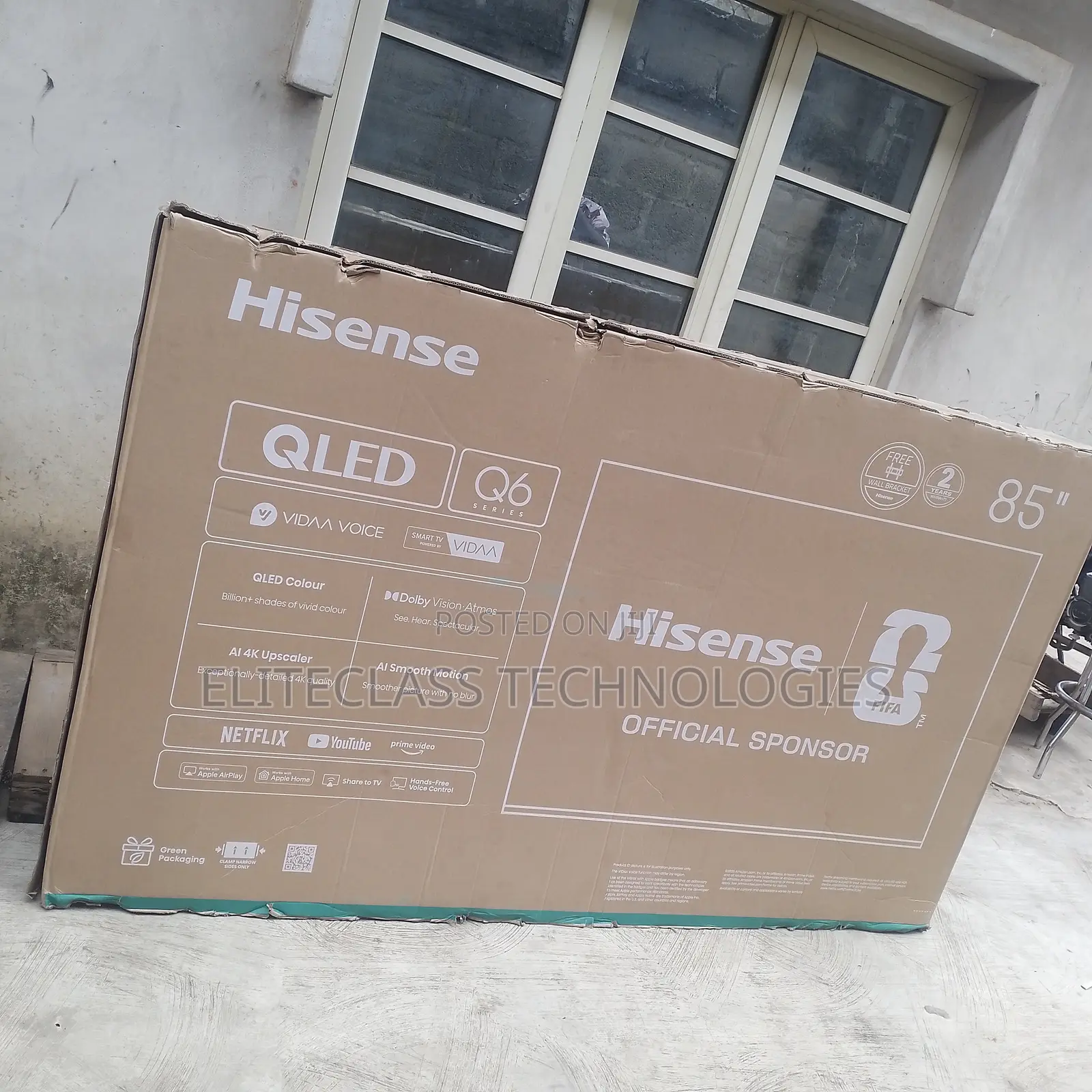 Reliable 85 Inch Smart QLED TV Hisense