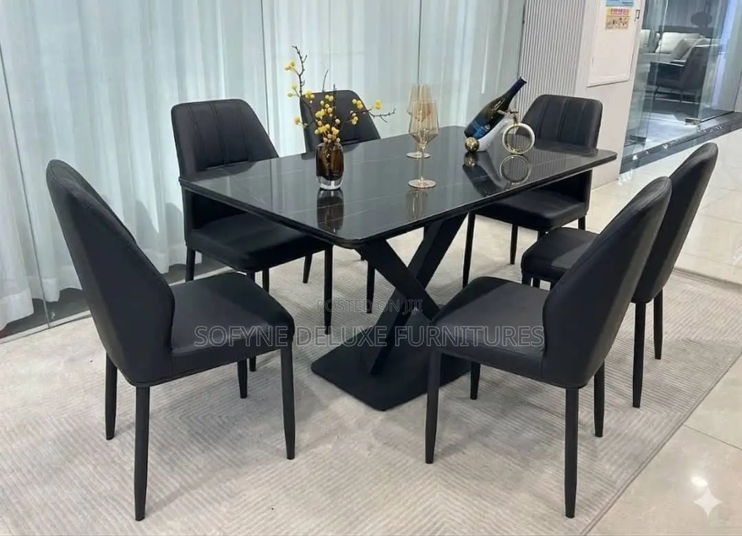 Black Dining Set