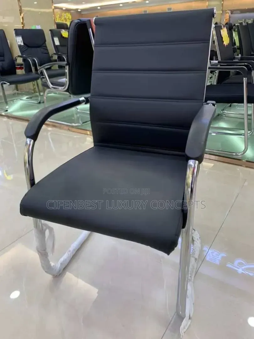 Modern Visitors Office Leather Chair
