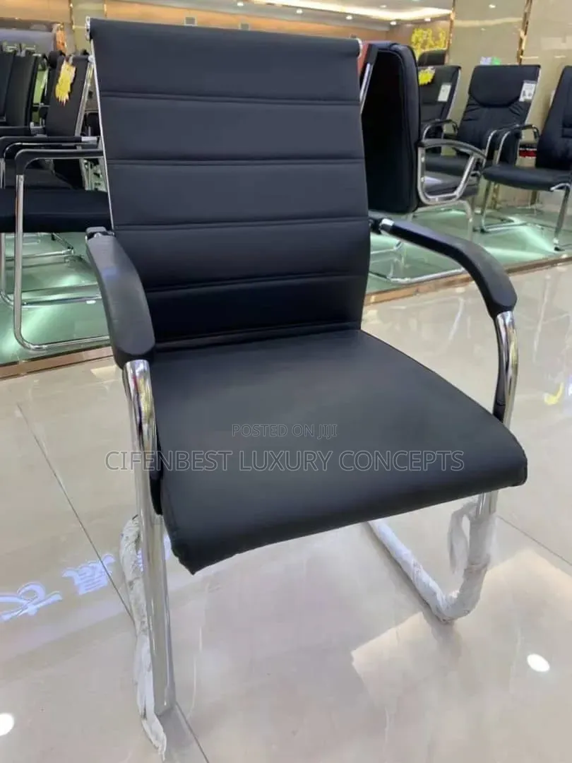 Modern Visitors Office Leather Chair