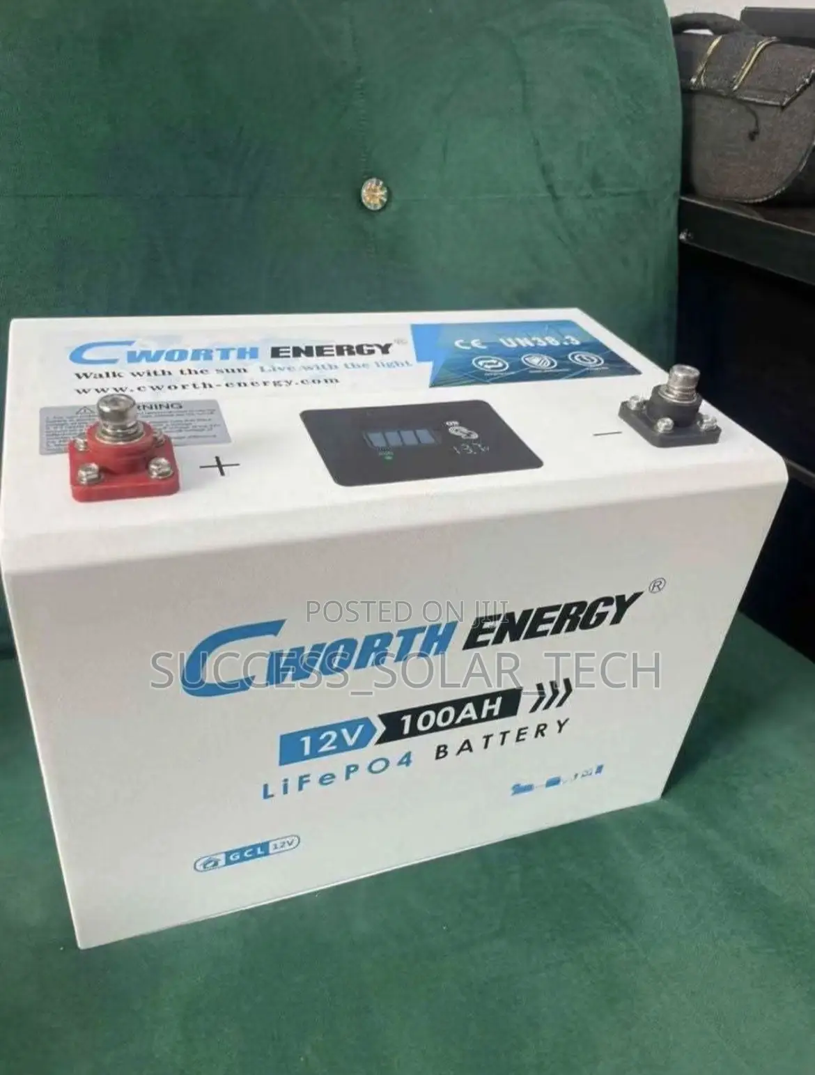 Cworth Energy 1kwh 100ah 12v Lithium Battery