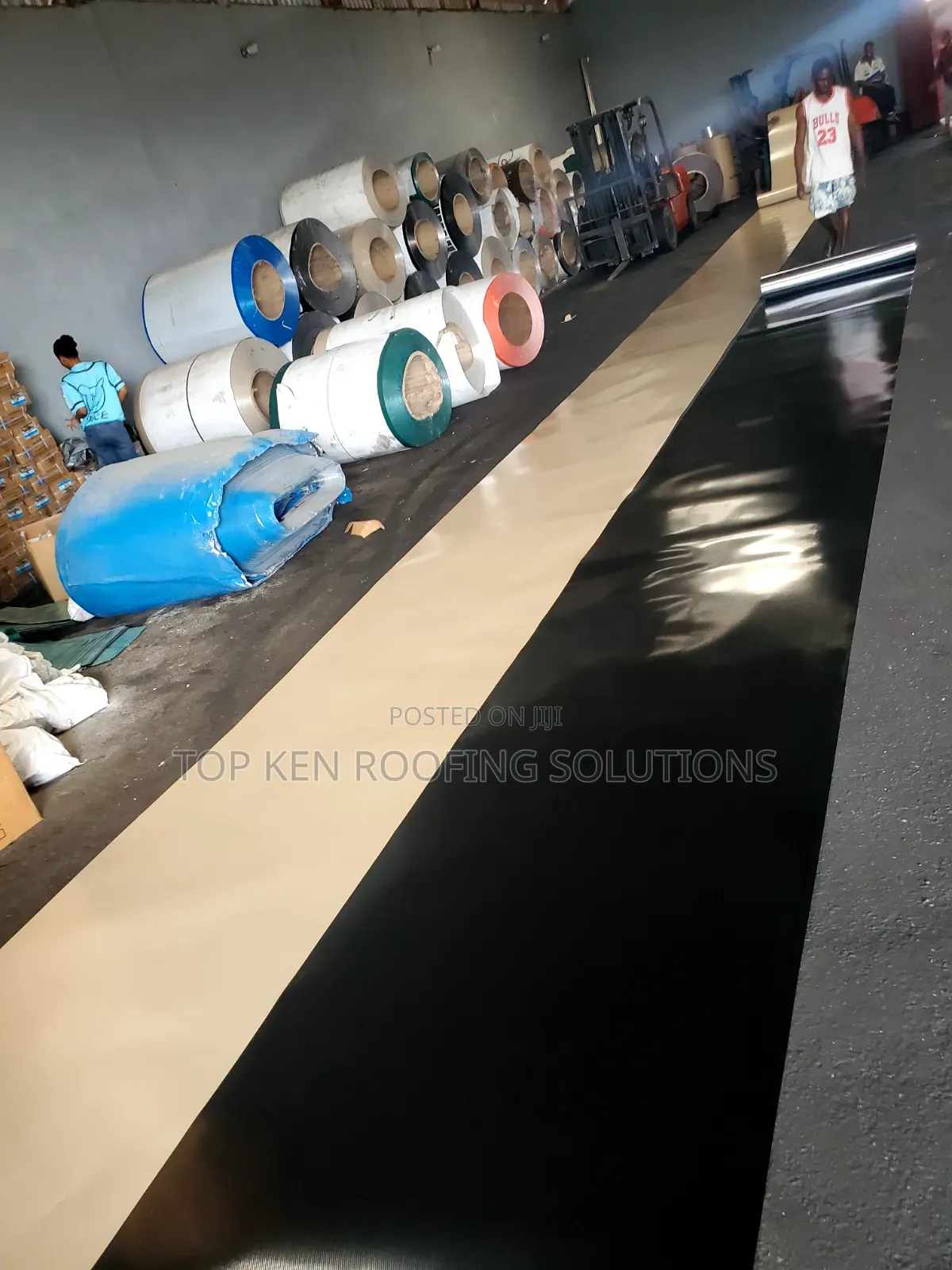 0.55Bmm Longspan G/Beige Aluminium Sheet