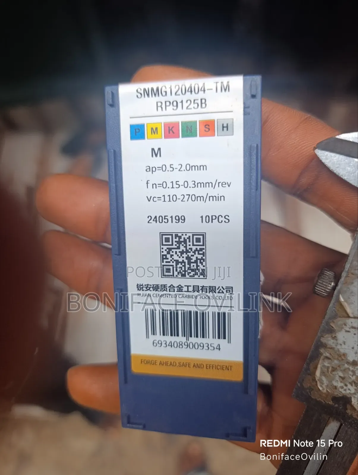 SNMG120404-TM RP9125B Carbide Tool