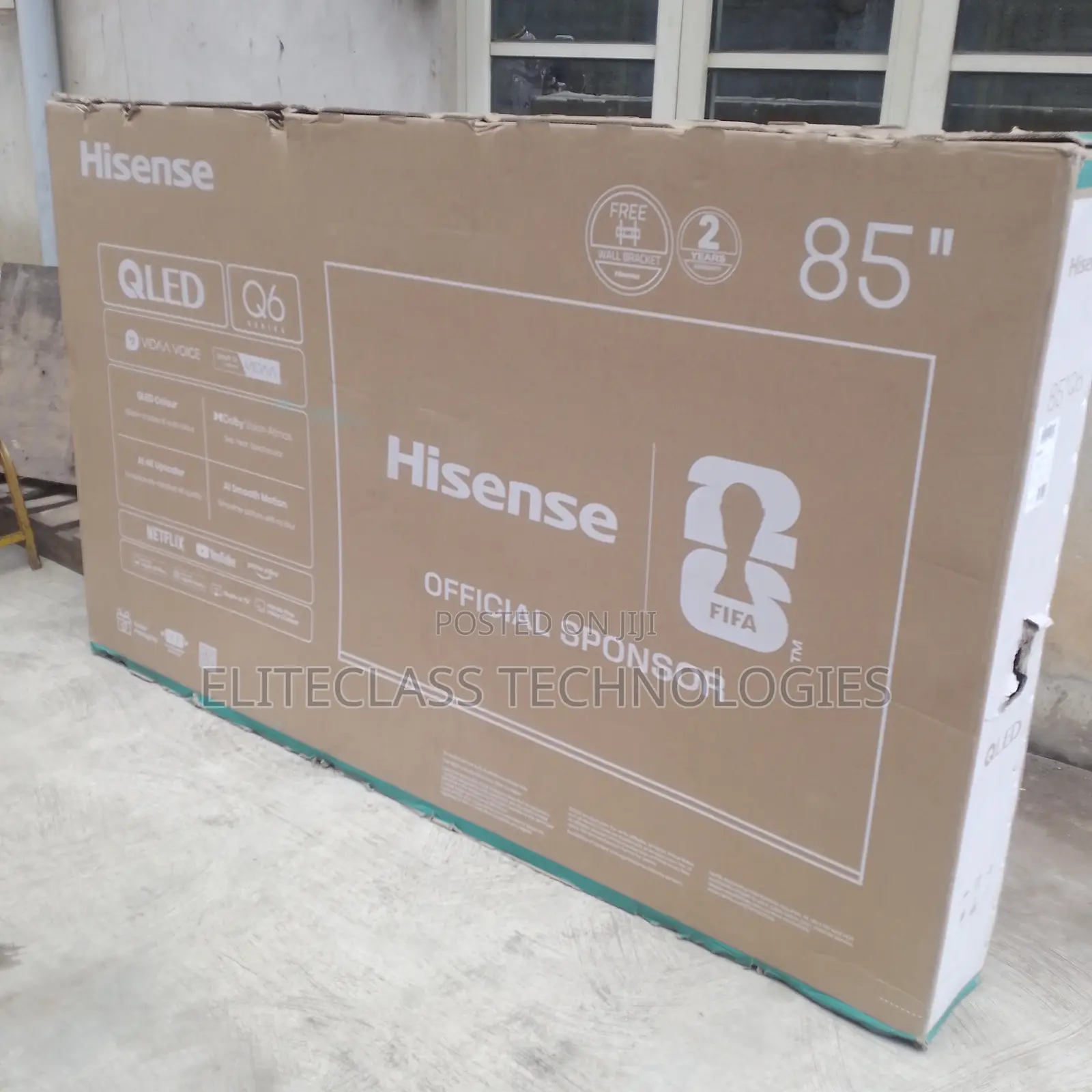 Brand New 85" QLED Smart Screen From Hisense