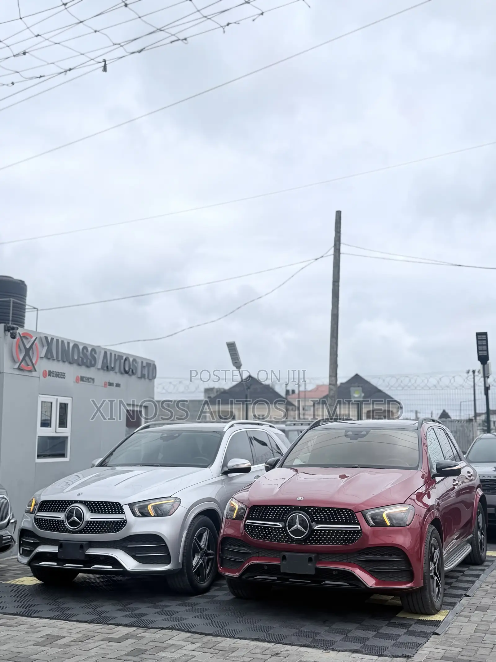 Mercedes-Benz GLE-Class GLE 450 4MATIC 2021 Red