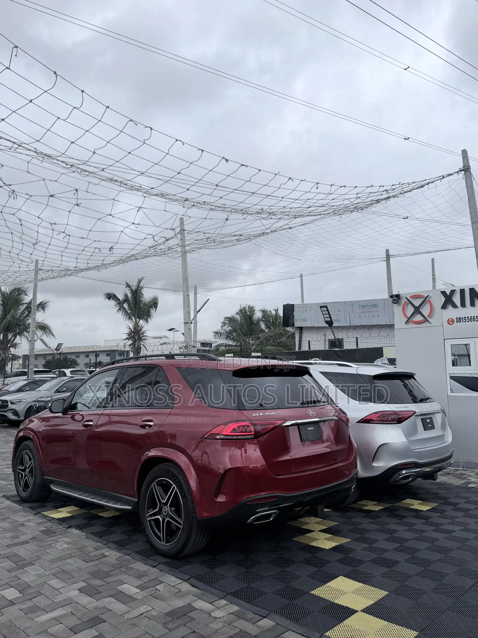 Mercedes-Benz GLE-Class GLE 450 4MATIC 2021 Red