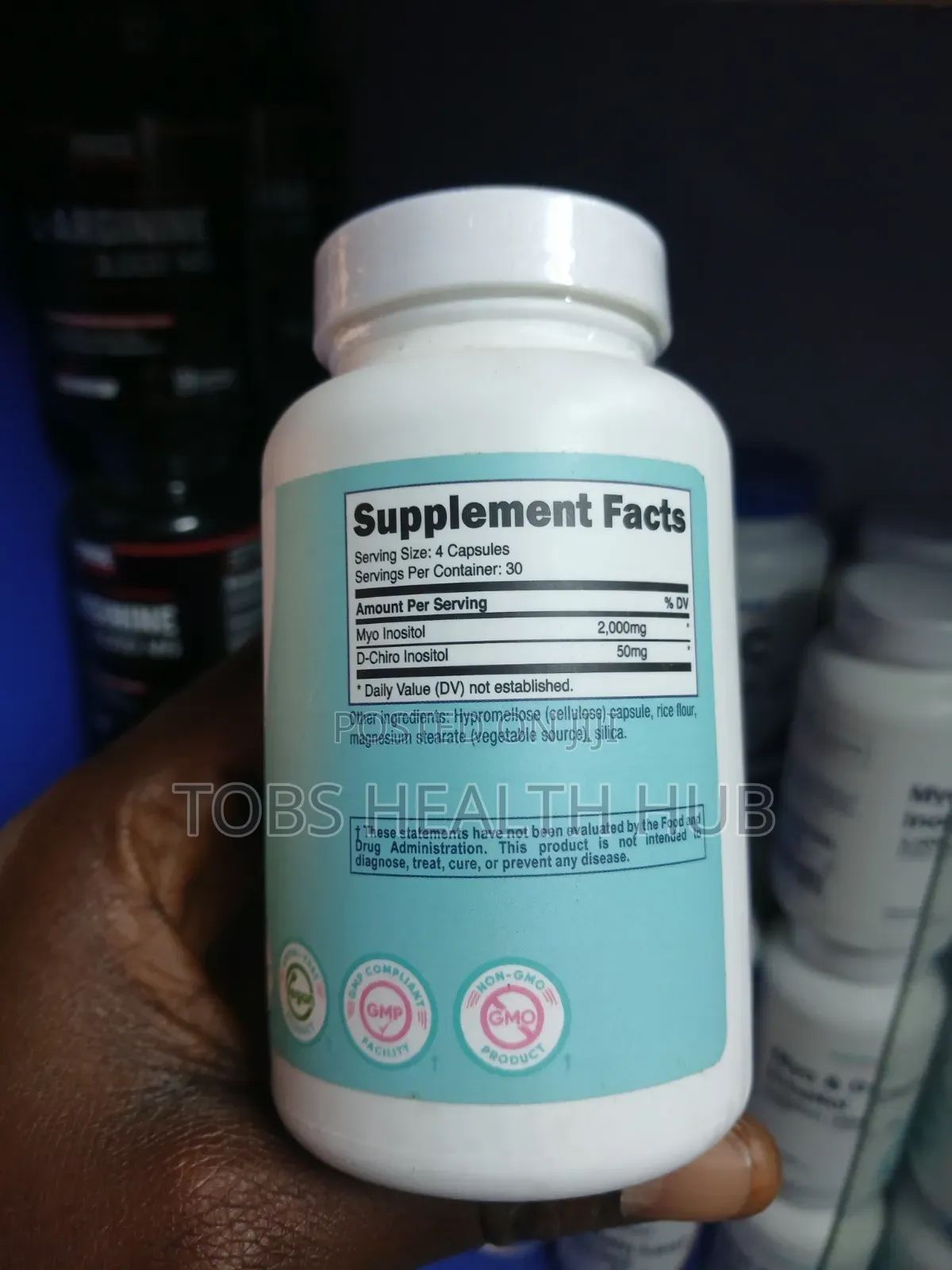 Nutricost Women Myo & D-Chiro Inositol — 120 Capsules