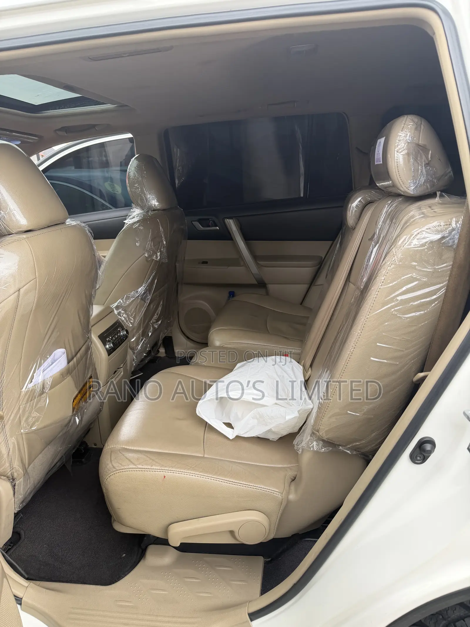 Toyota Highlander 3.5L 4WD 2013 White