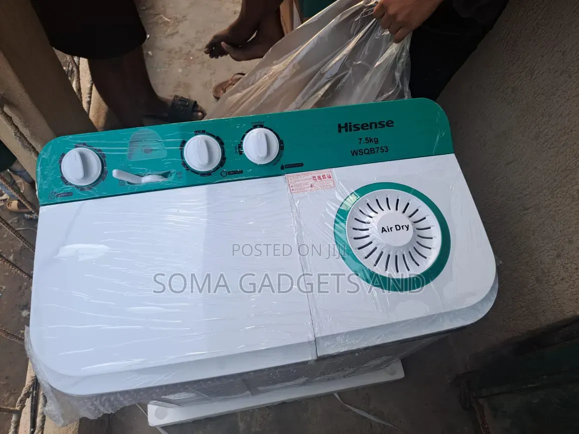 Hisense Washing Machine Top Loader, Washing and Spinning 7.5kg