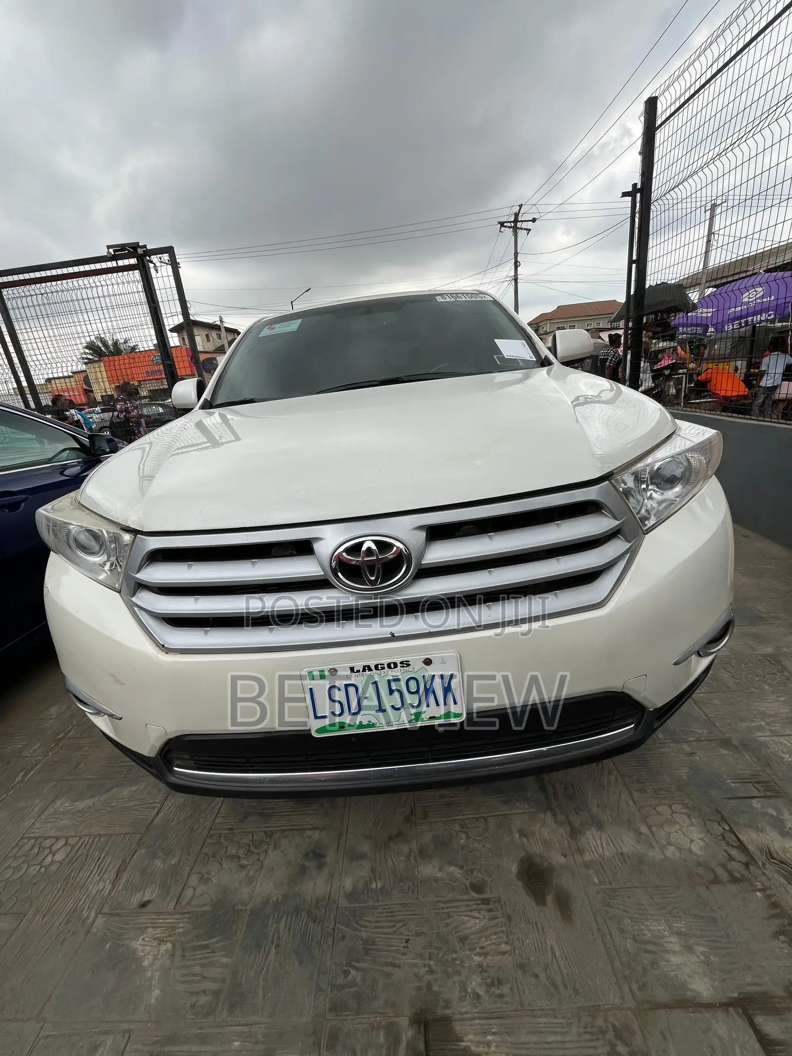 Toyota Highlander 2.7L 2WD 2013 White