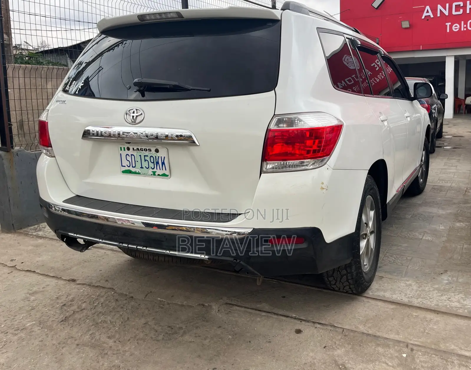 Toyota Highlander 2.7L 2WD 2013 White