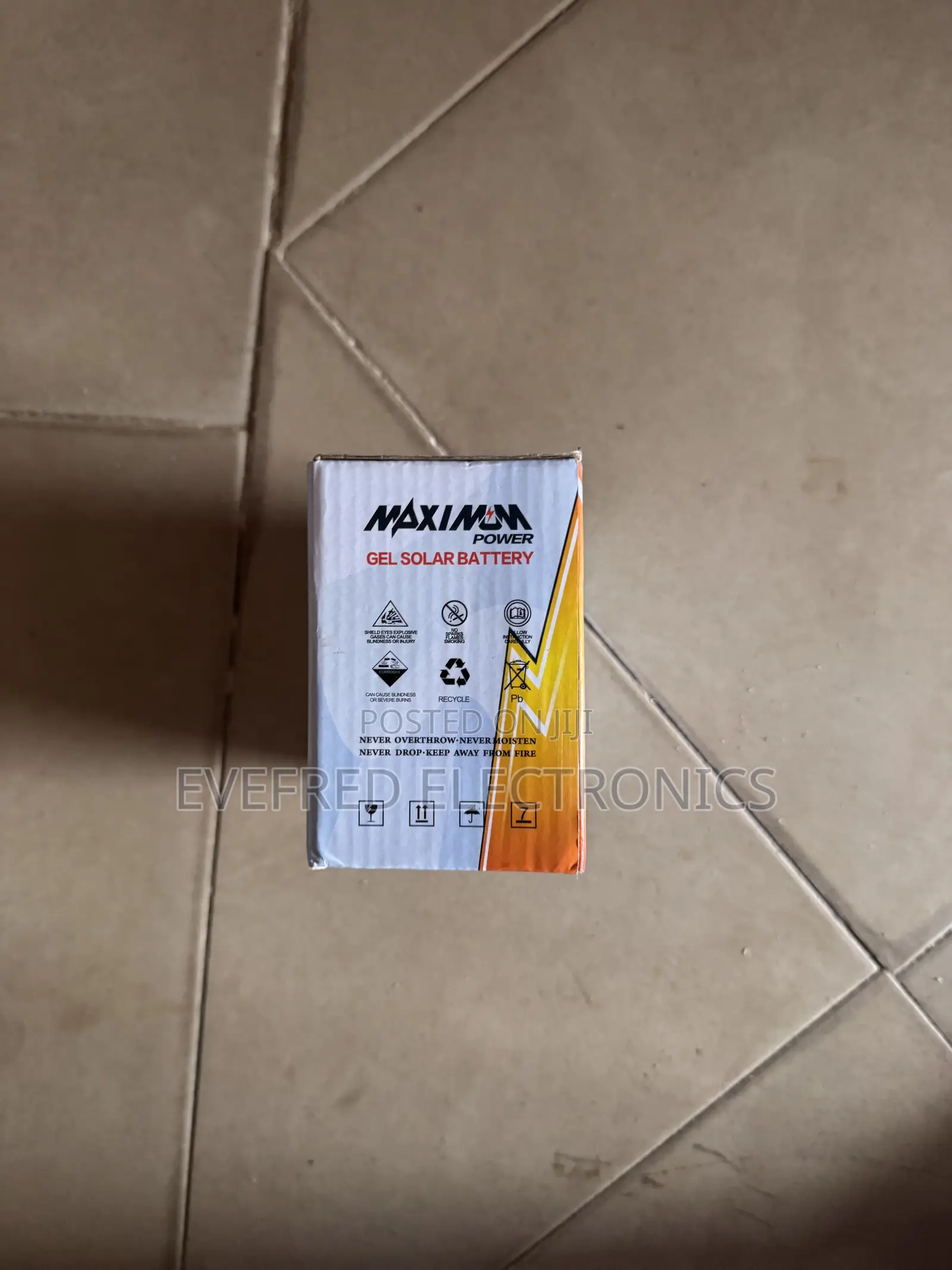Original Electric Fence Battery 12v 7ah