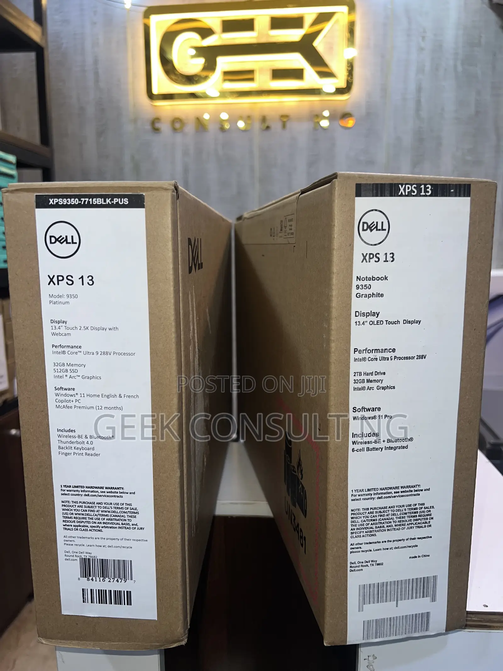 New Laptop Dell XPS 13 32GB Intel Core Ultra 9 SSD 2T