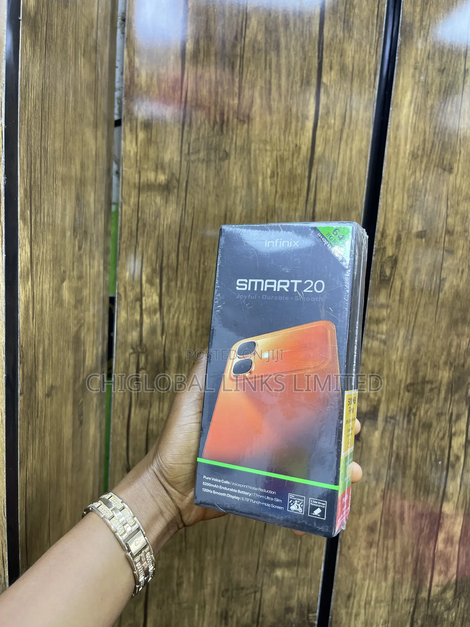 New Infinix Smart 20 64 GB Black