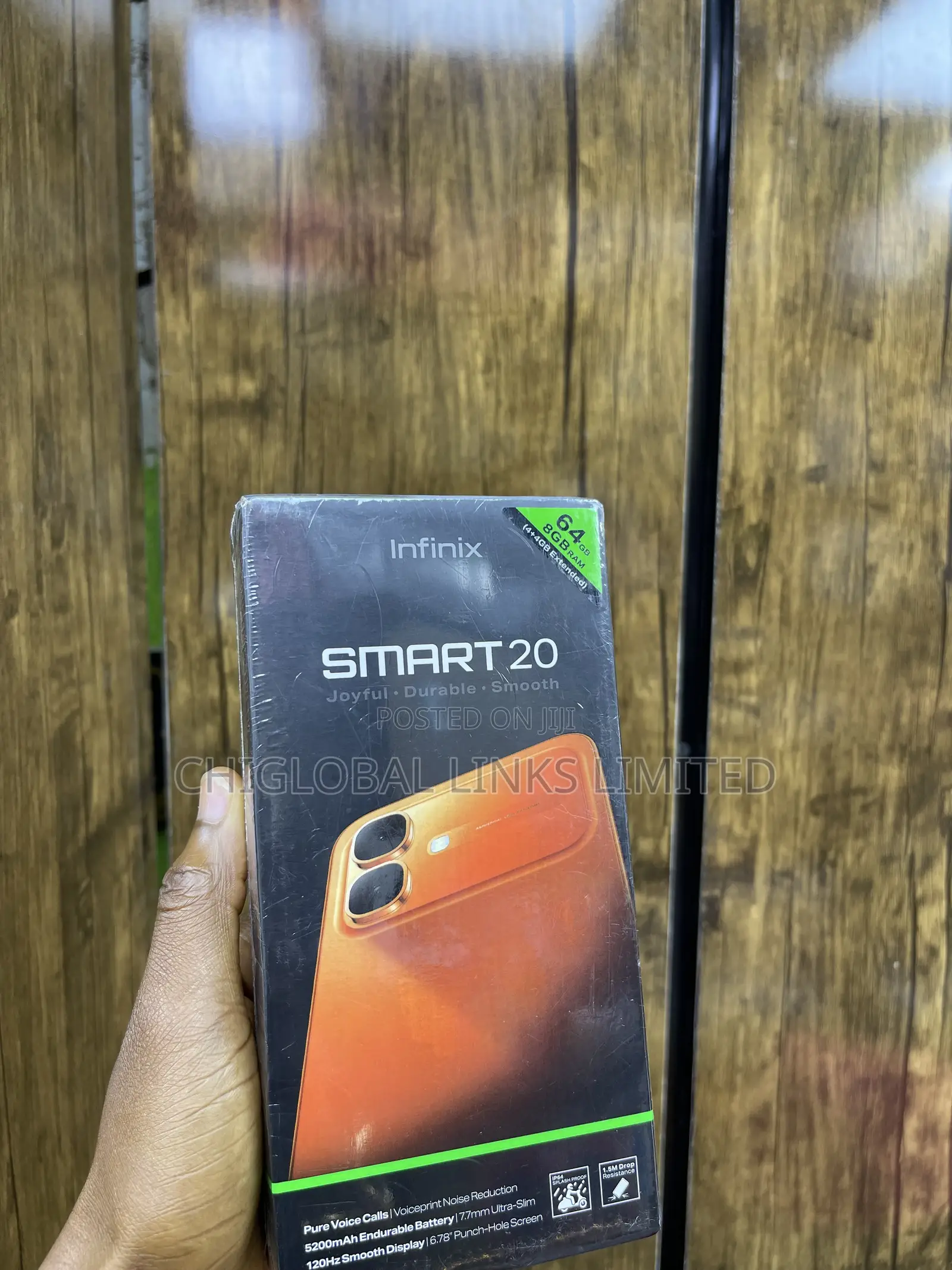 New Infinix Smart 20 64 GB Black