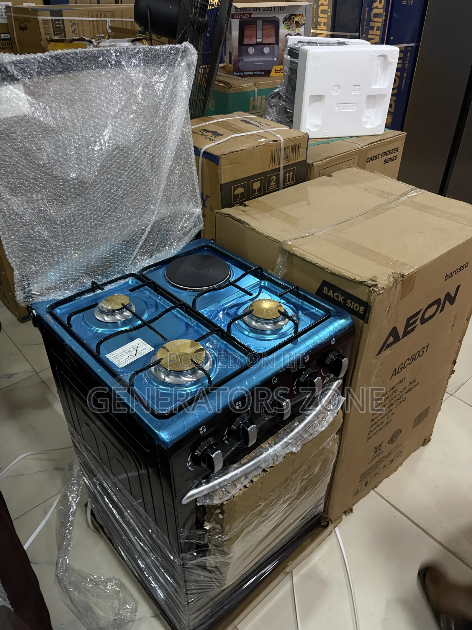 AEON AGC5031 3+1 Cooking Burner Freestanding Unit