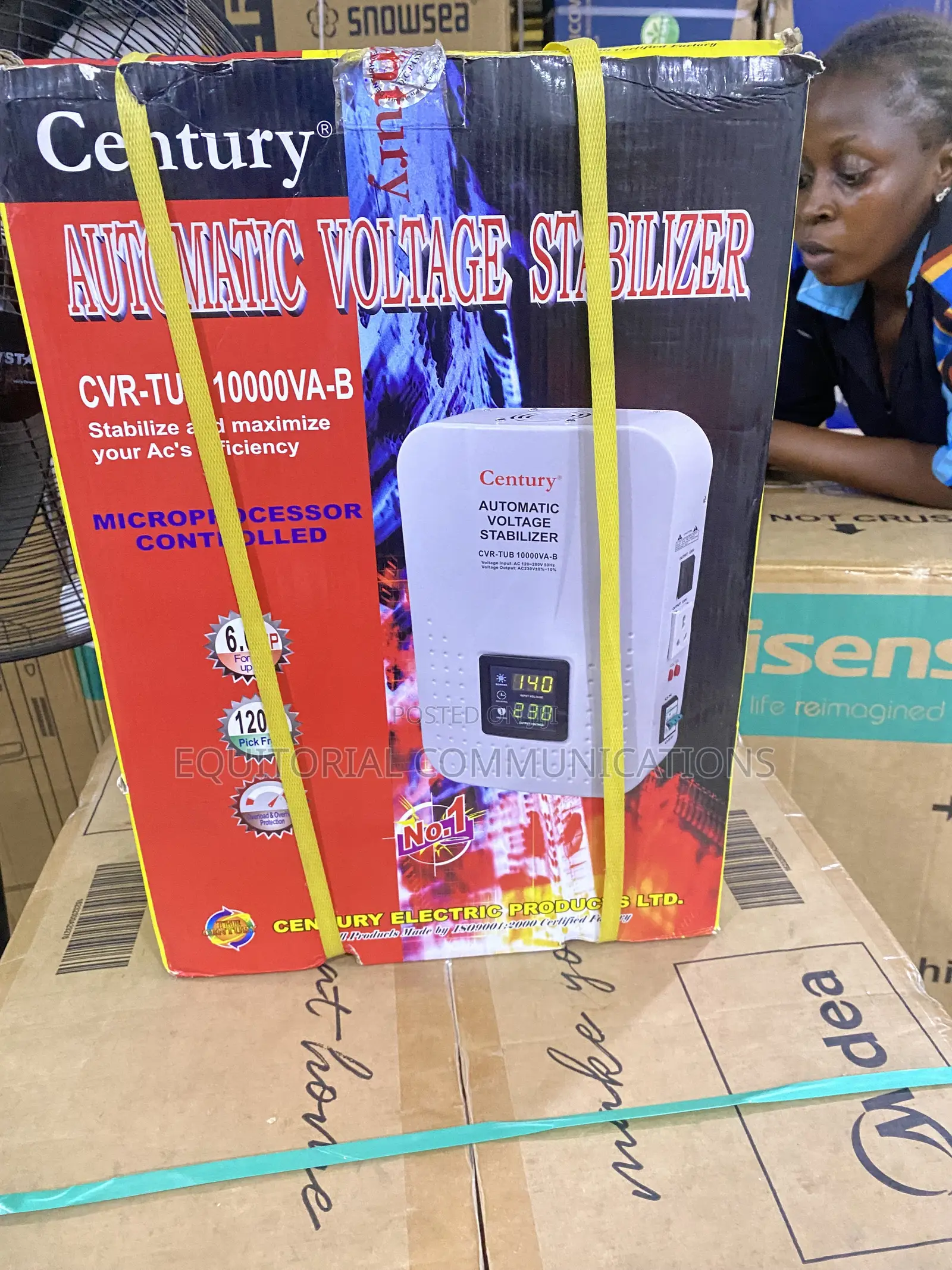 Century CVR-TUB 10000VA Electrical Protection Stabilizer