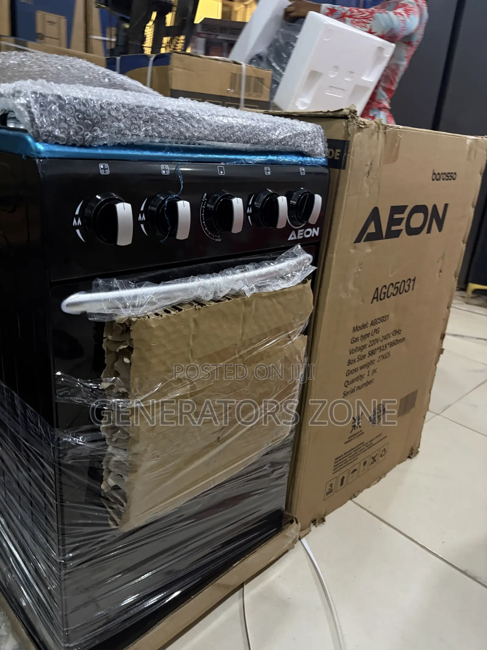 AEON AGC5031 Three Burner Plus One Electric Cooker