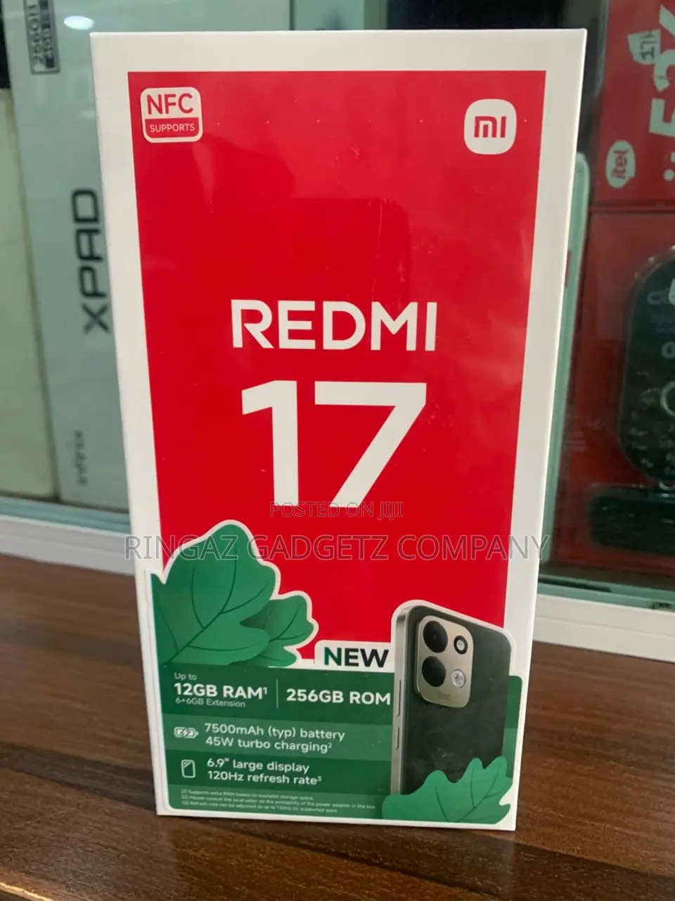 New Xiaomi Redmi 17 256 GB Black