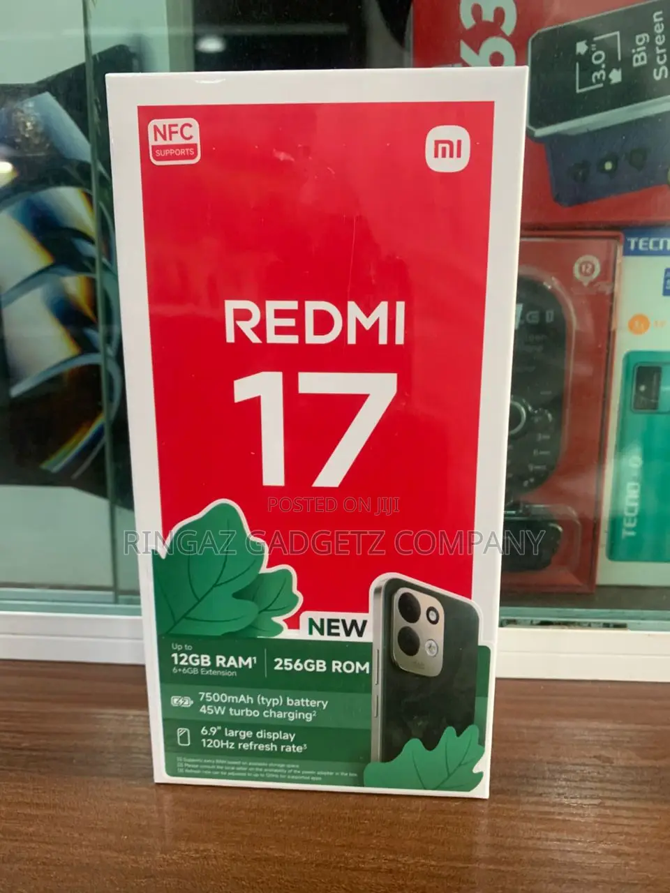 New Xiaomi Redmi 17 256 GB Black