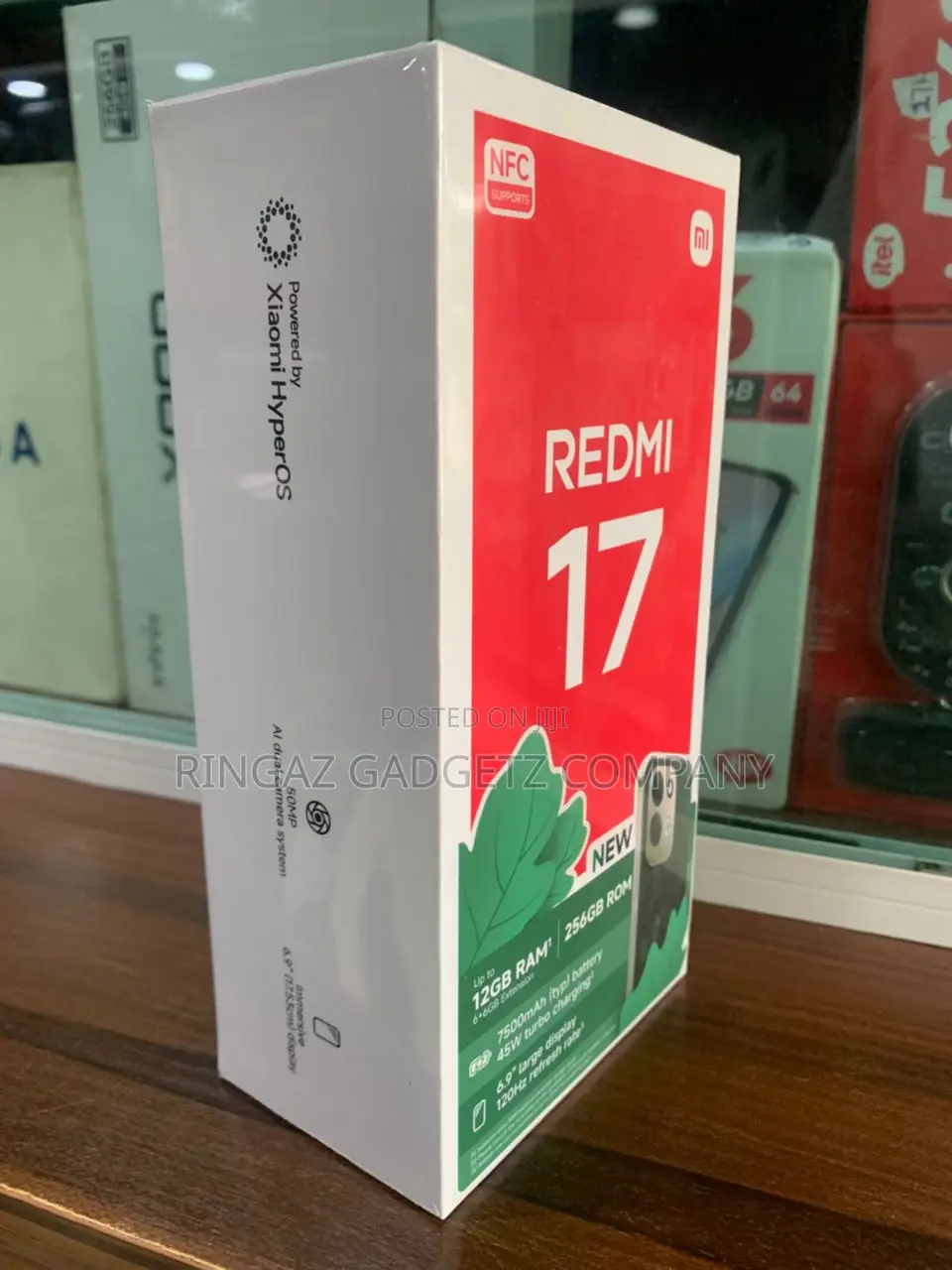 New Xiaomi Redmi 17 256 GB Black