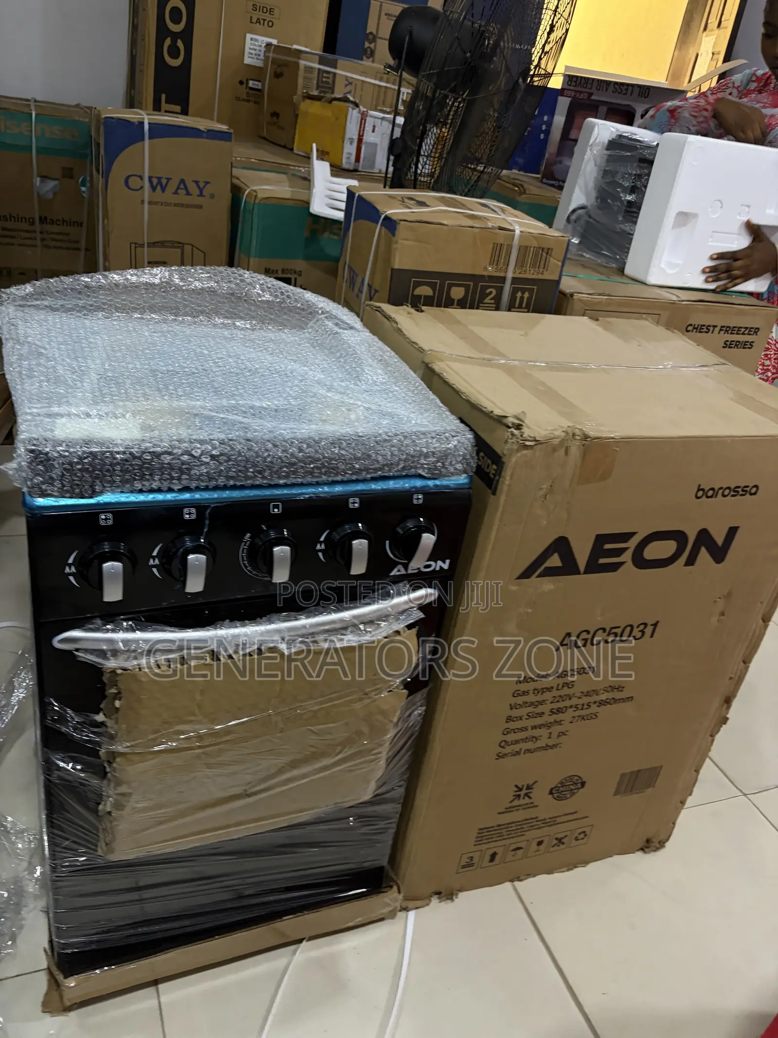 AEON AGC5031 3+1 Burner Household Cooker