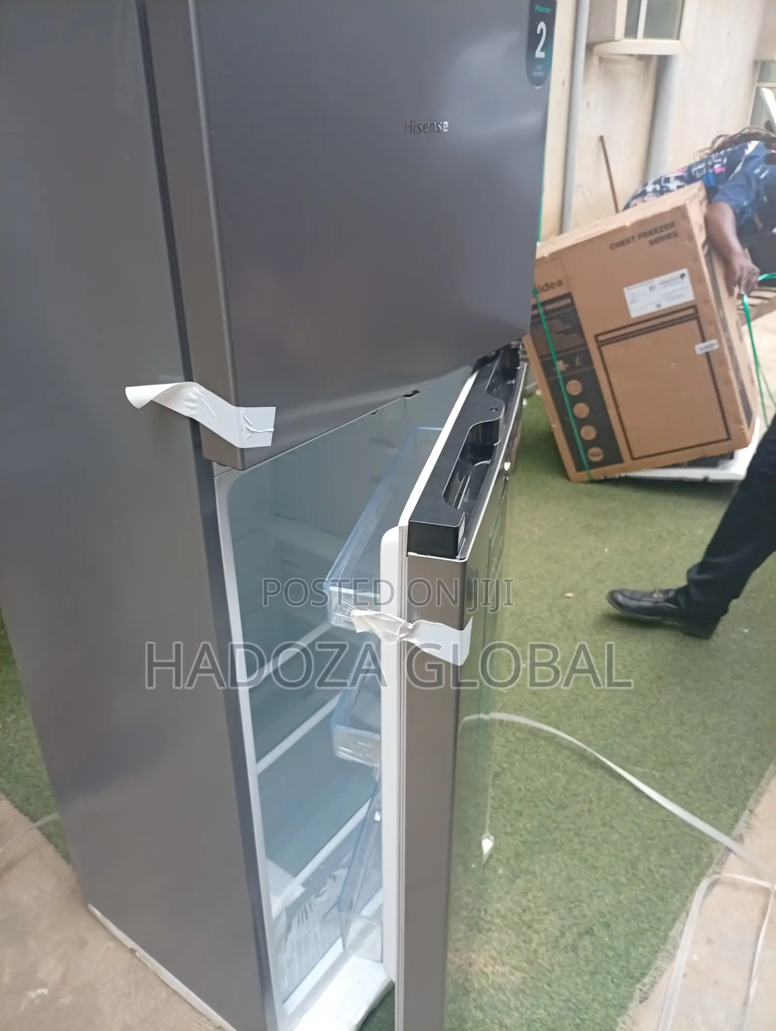 Hisense Quality Fridge Freezer With Double Door Design