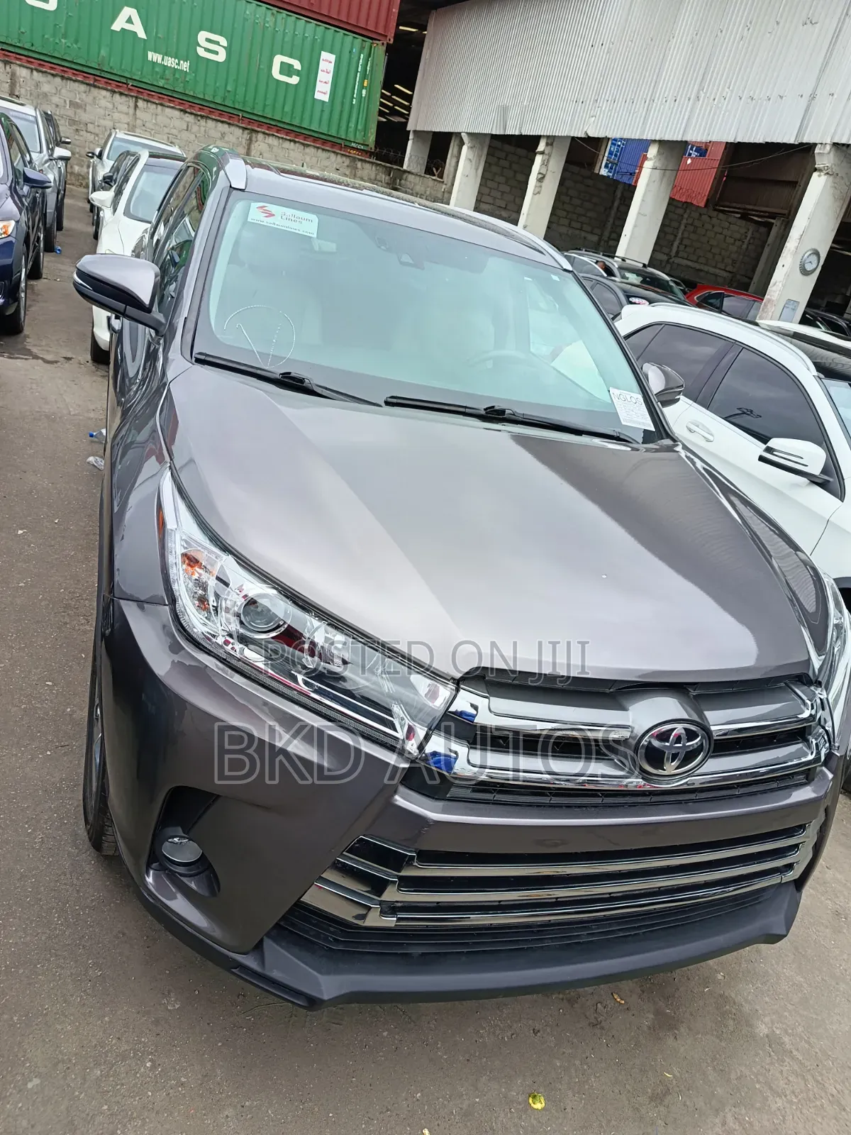 Toyota Highlander Limited Platinum V6 4x4 (3.5L 6cyl 6A) 2016 Gray