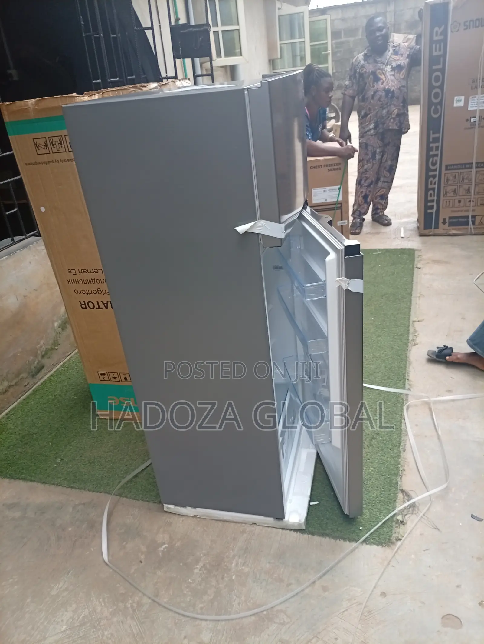Hisense Family Size Double Door Refrigerator for Organized Food