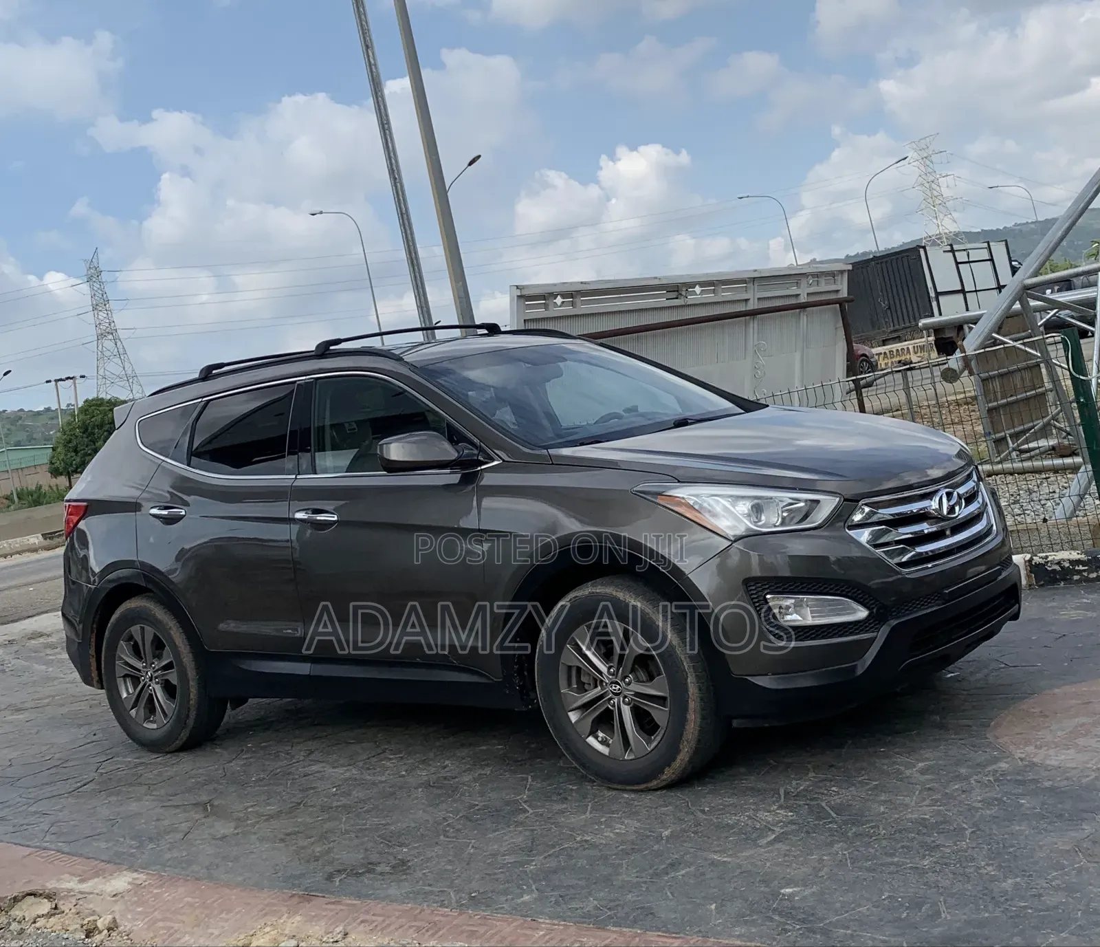 Hyundai Santa Fe 2013 Gray