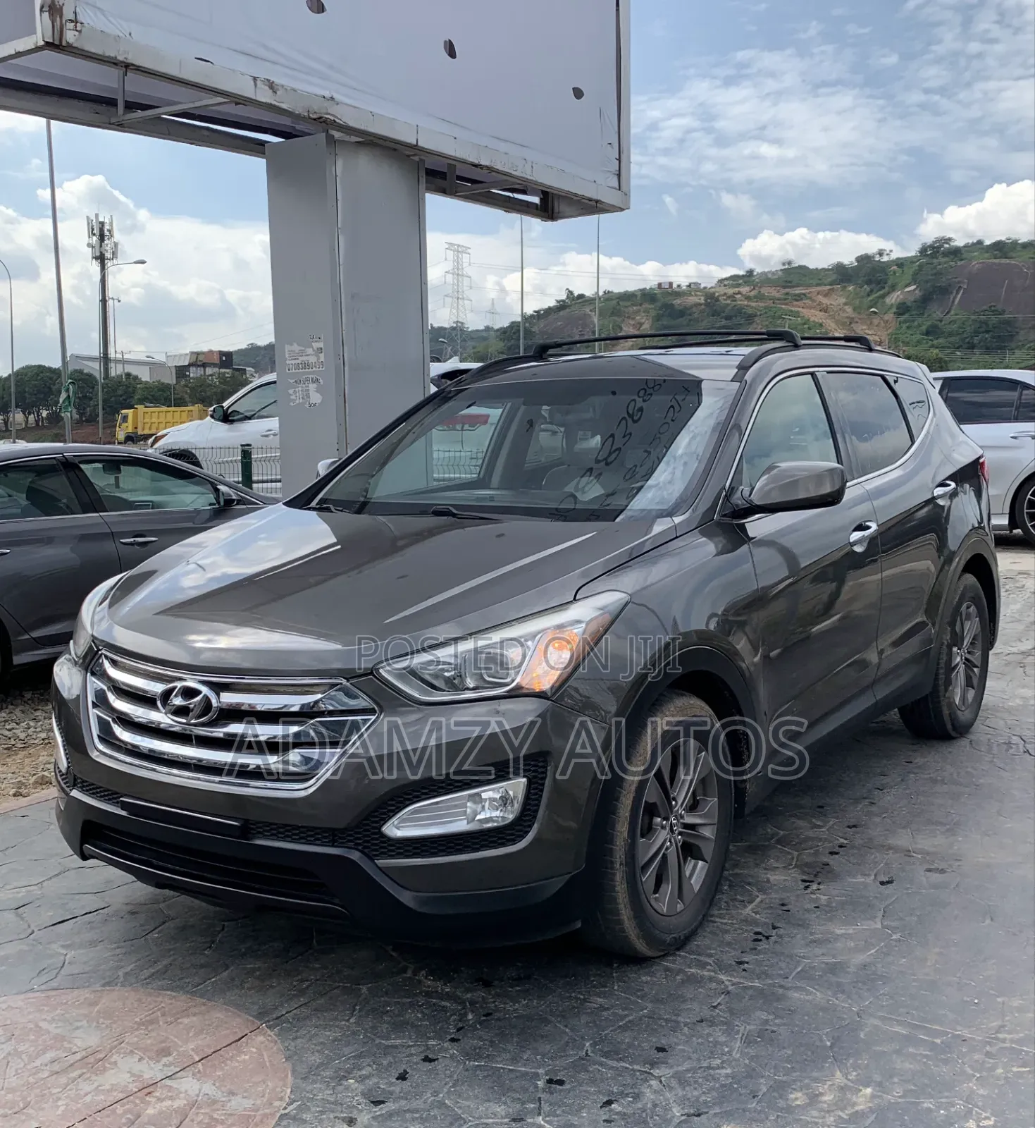 Hyundai Santa Fe 2013 Gray