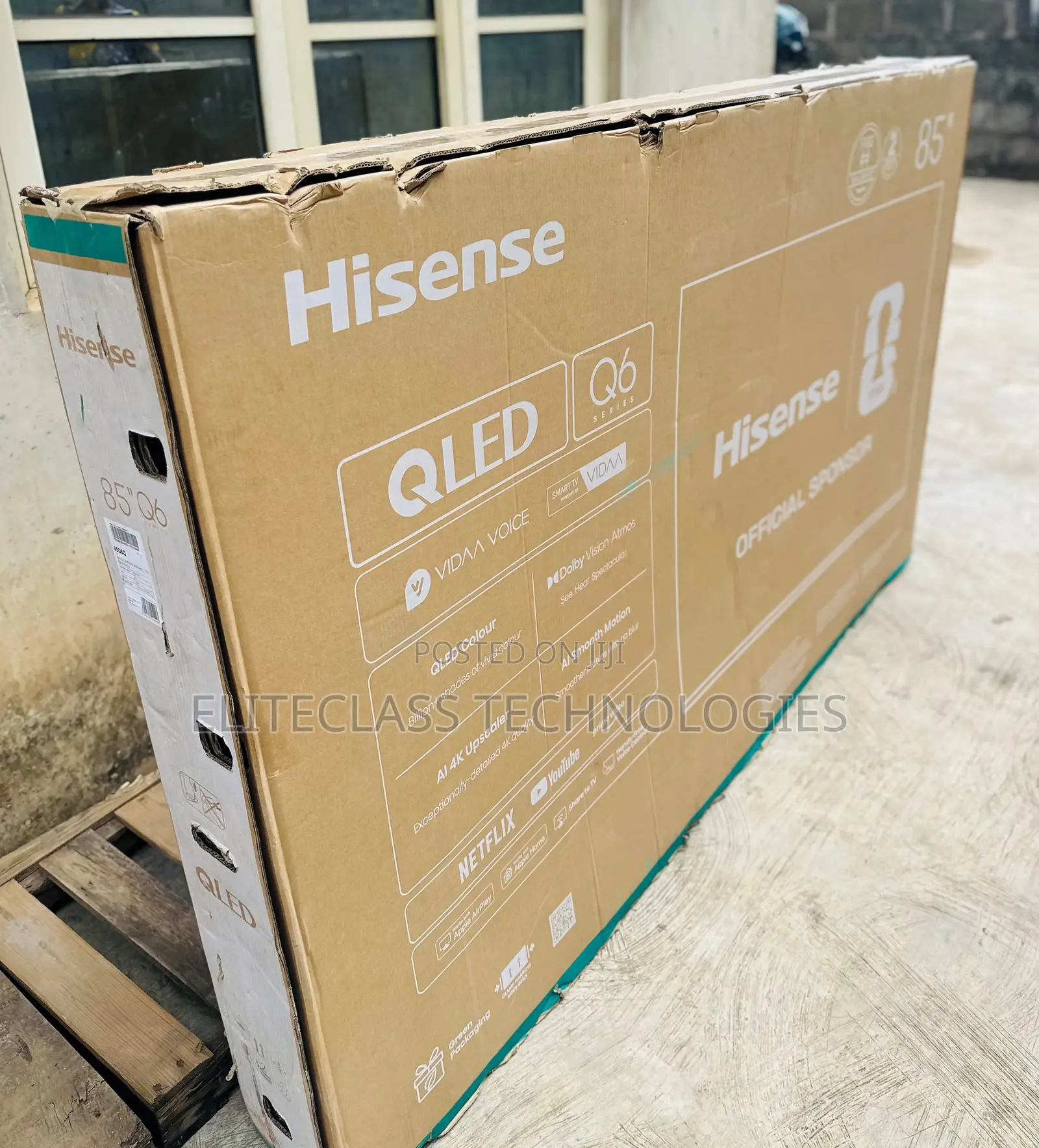 Hisense QLED Large Display 85> Inch TV