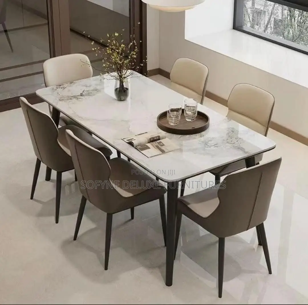 6 Seater Dinning Table(marble)
