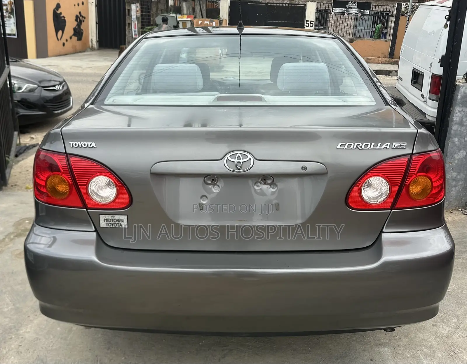 Toyota Corolla Sedan 2003 Gray