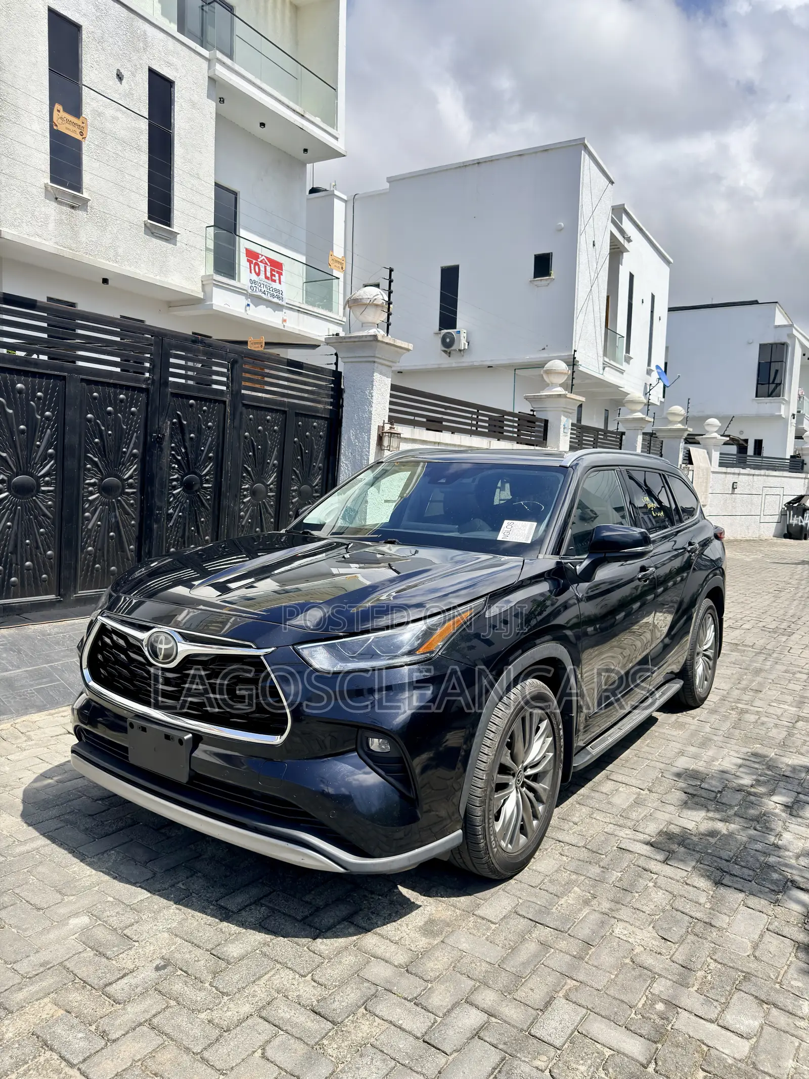 Toyota Highlander Platinum 2021 Black