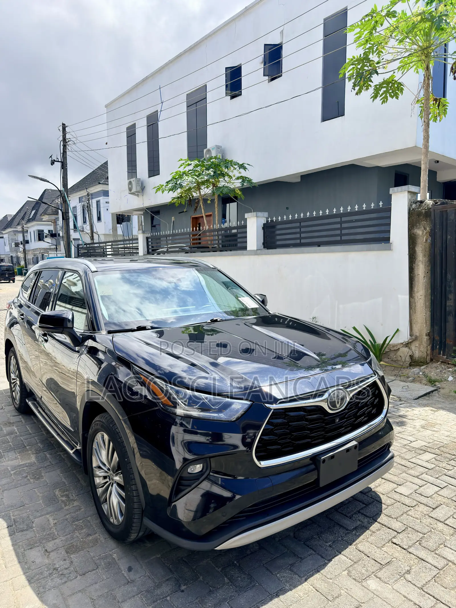 Toyota Highlander Platinum 2021 Black