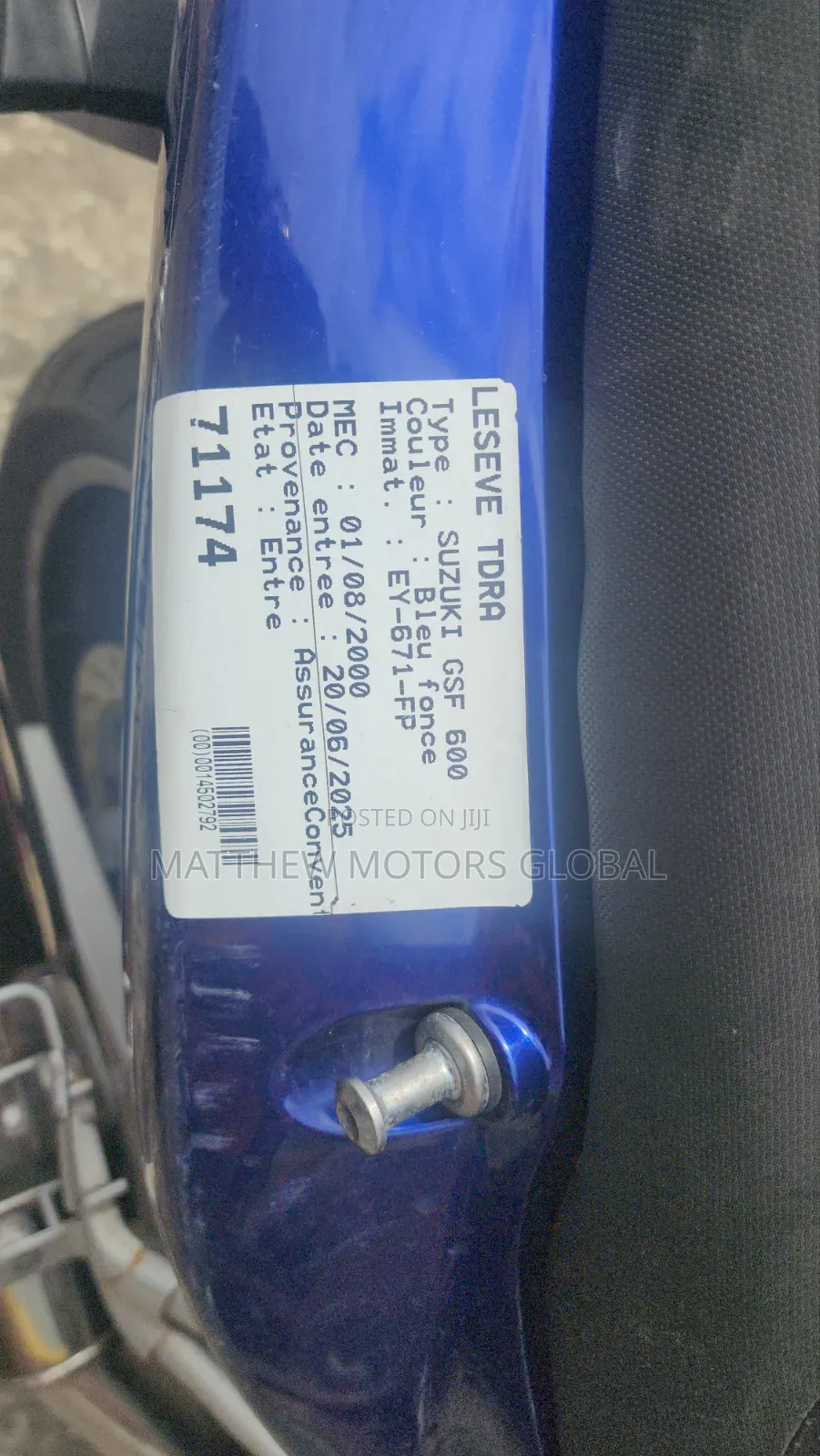 Suzuki GS 2000 Blue