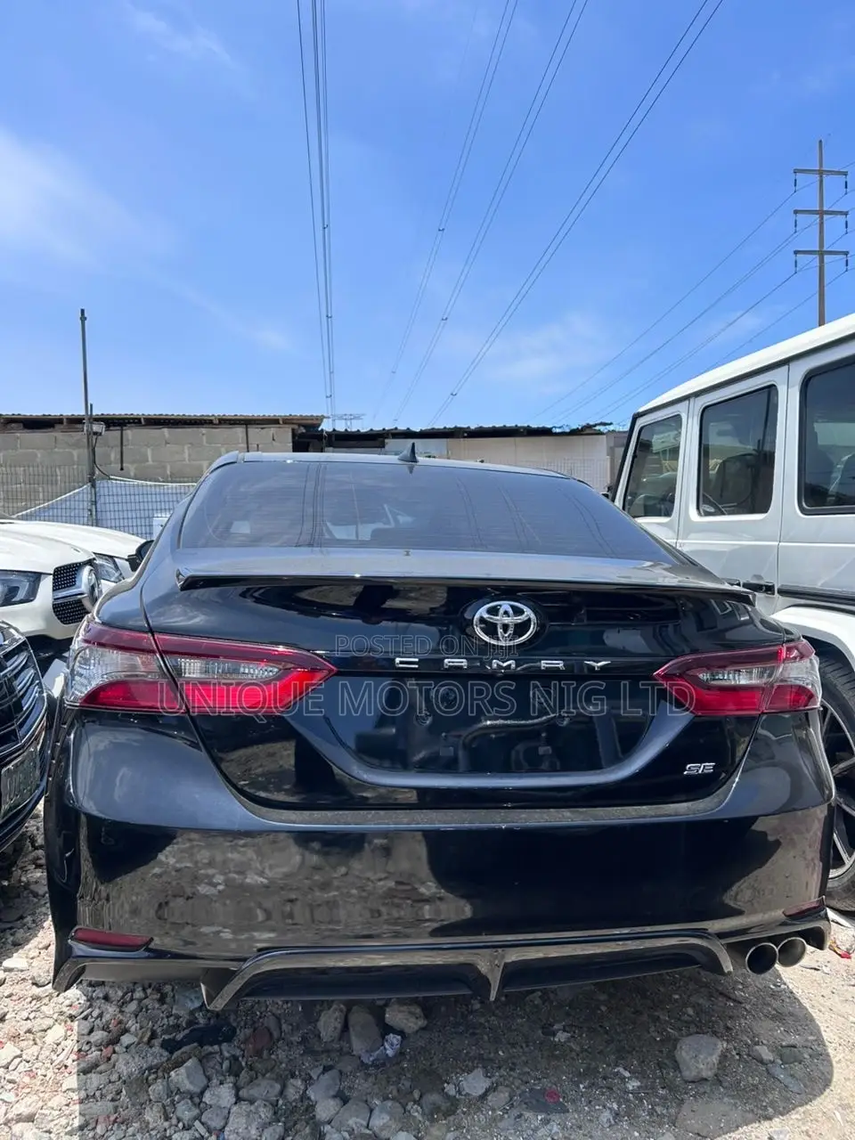 Toyota Camry SE 2022 Black