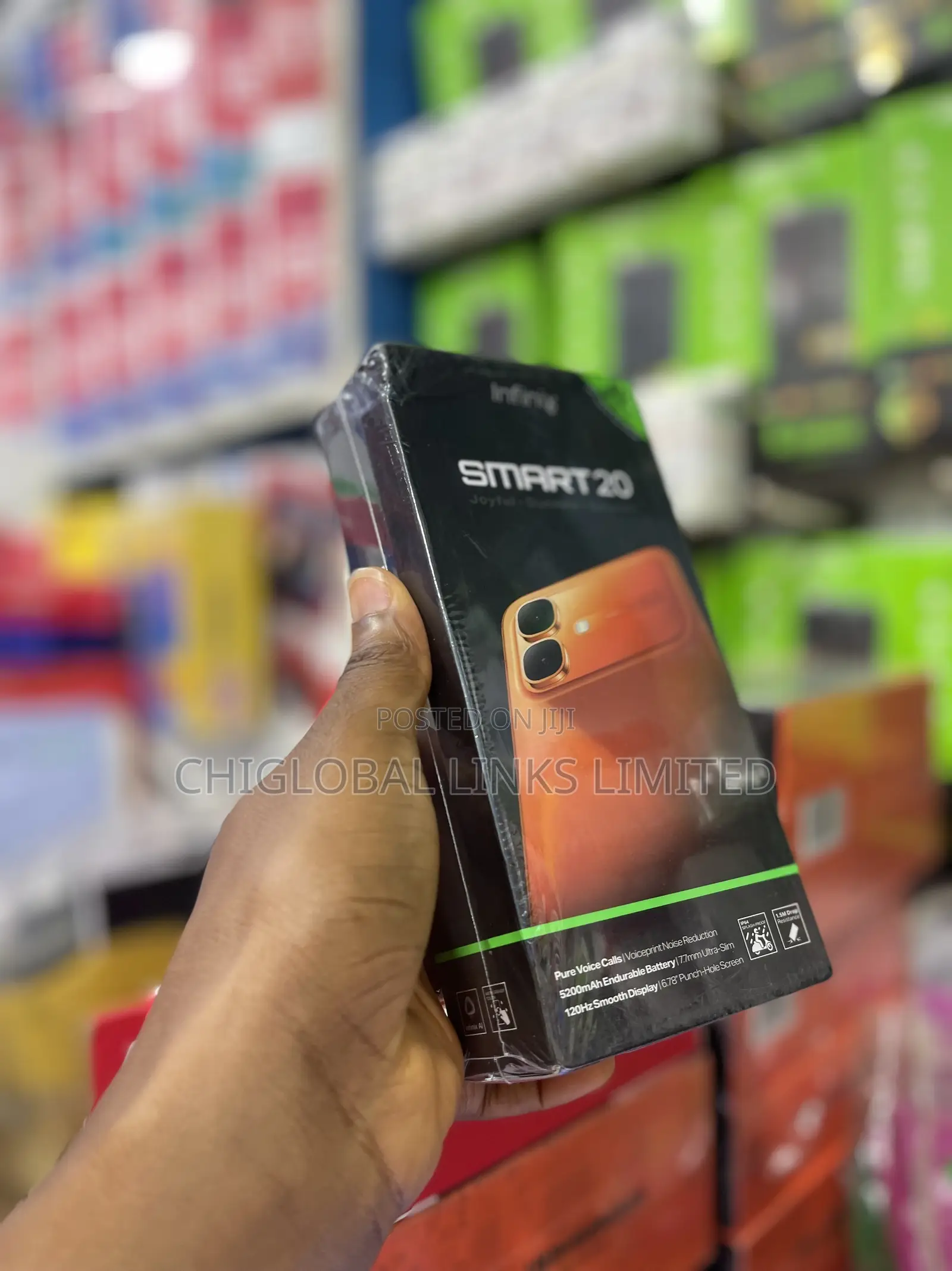 New Infinix Smart 20 64 GB Black