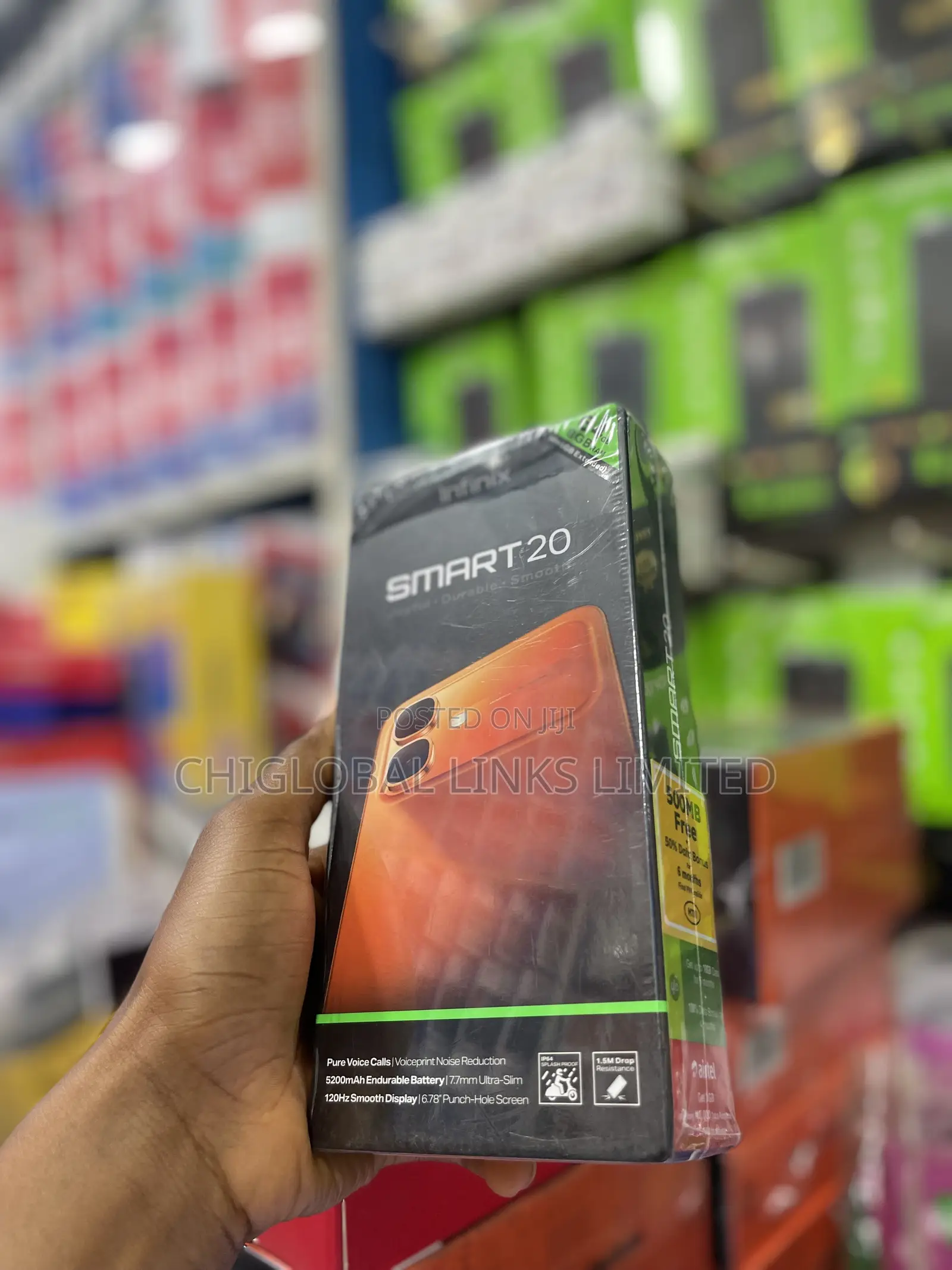 New Infinix Smart 20 64 GB Black