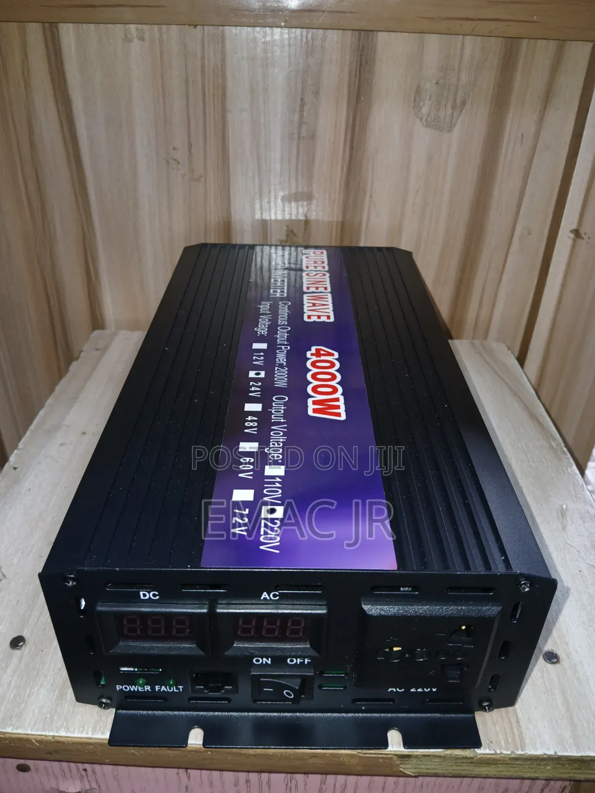 4000W Pure Sine Wave Power Inverter With Dual Cooling Fans