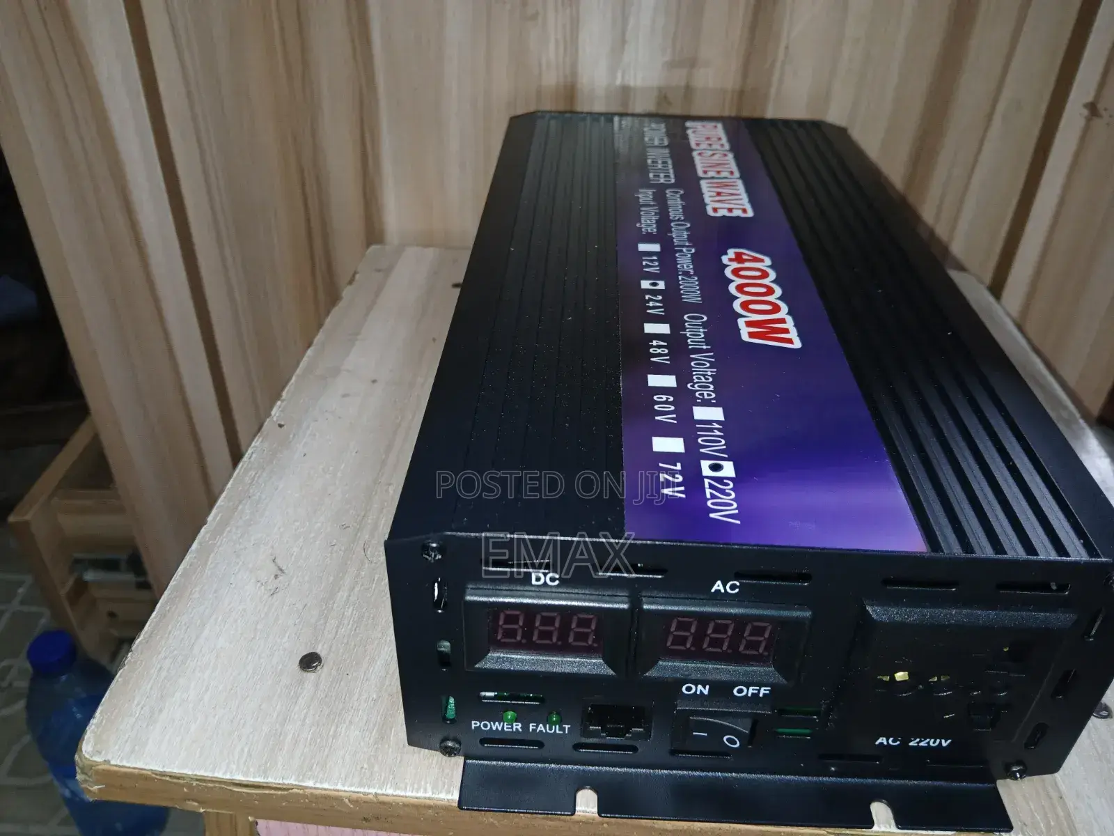 4000W Pure Sine Wave Power Inverter With Dual Cooling Fans