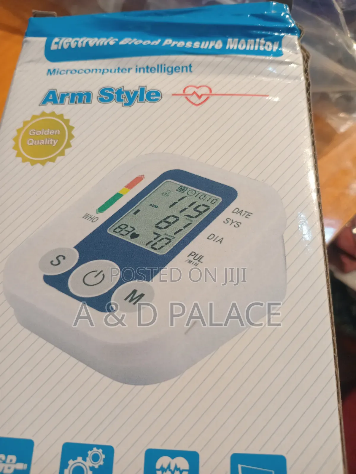 Enabled Intelligent Blood Pressure Monitor Machine With Voice