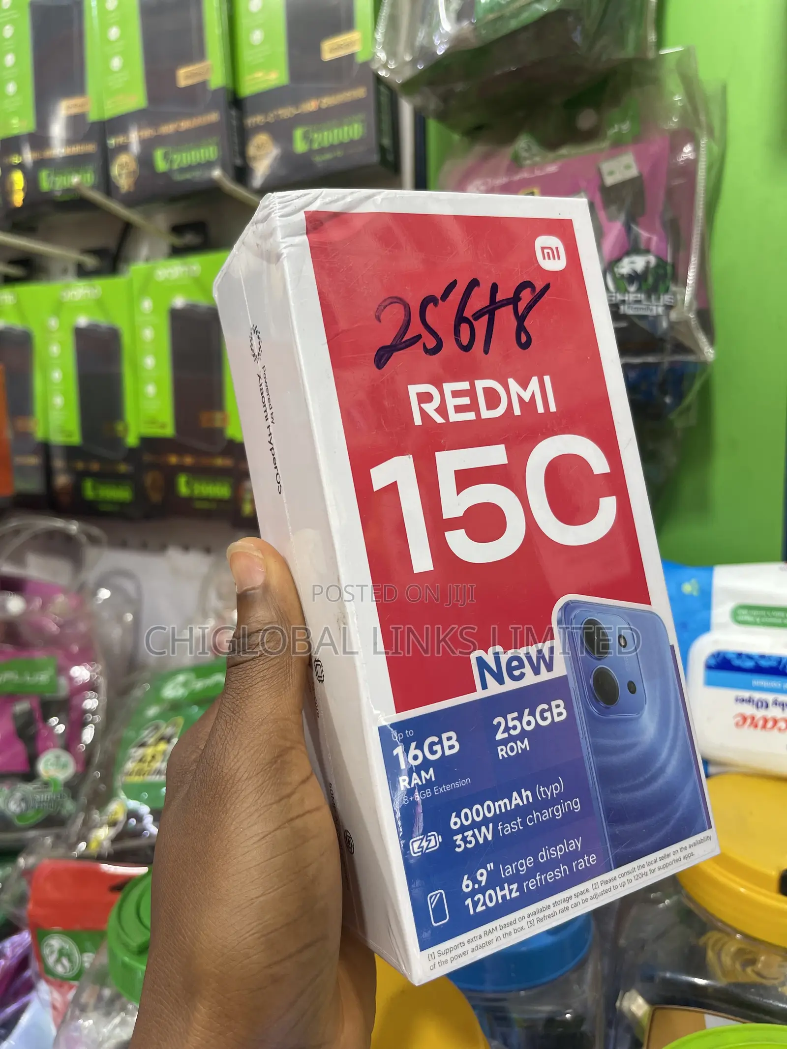 New Xiaomi Redmi 15C 4G 256 GB Blue