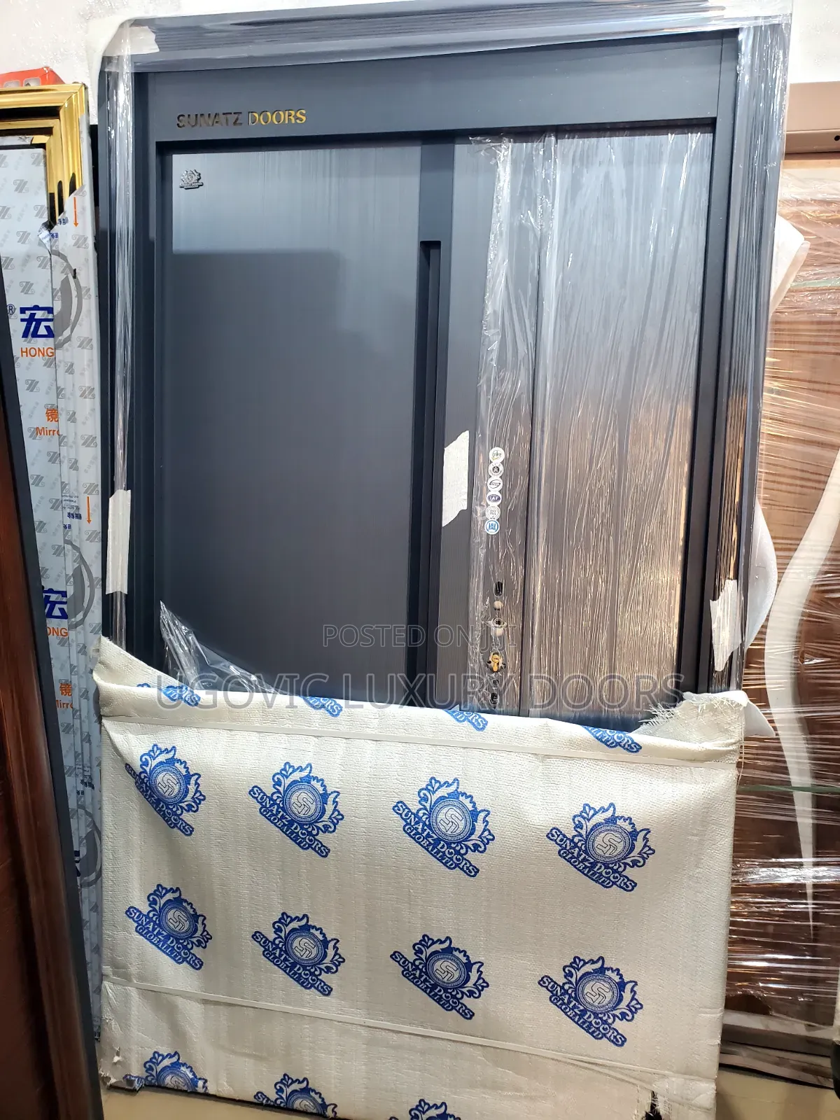 4ft German Top Tech Steel Security Door