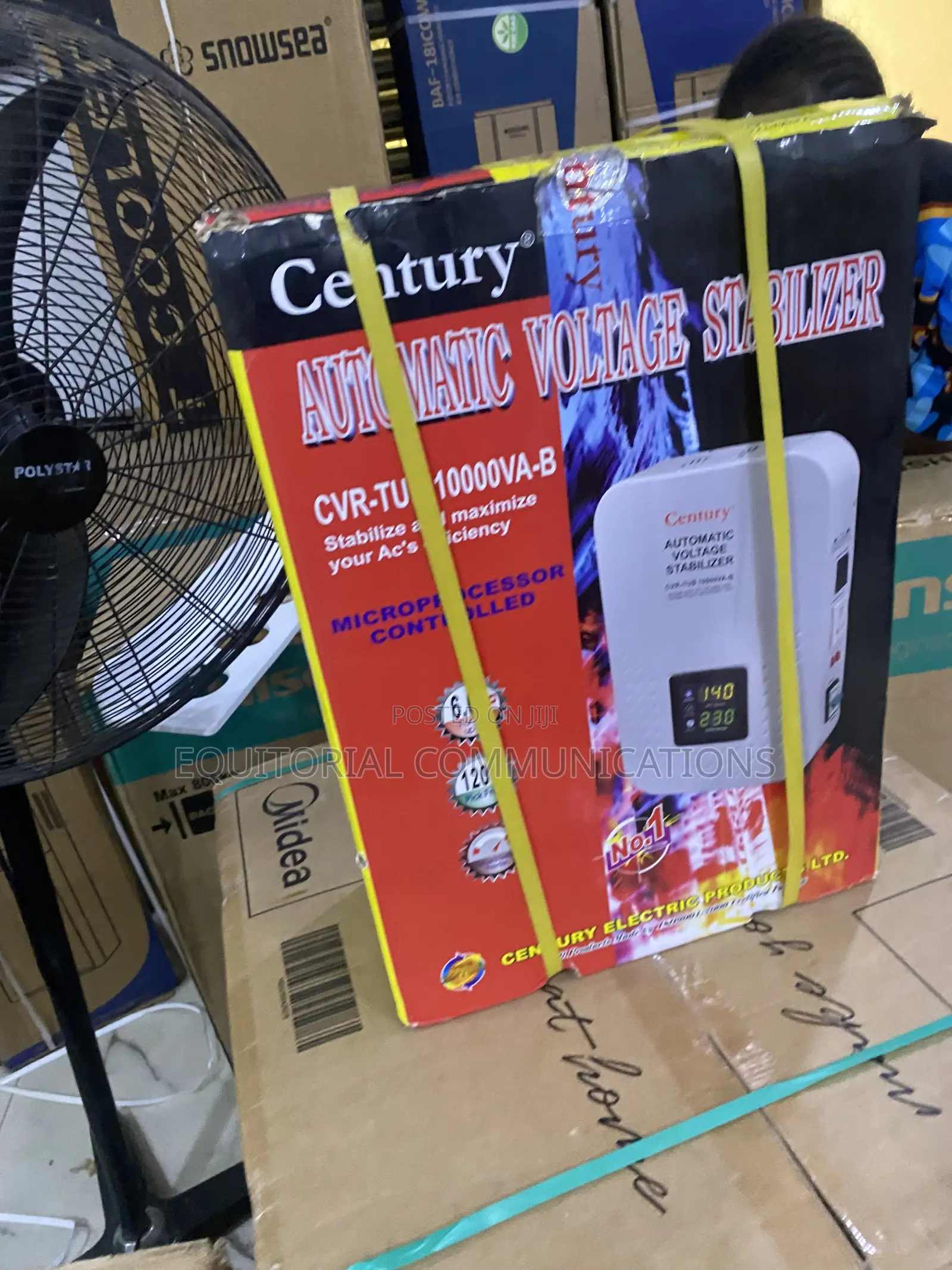 Century CVR-TUB 10KVA Professional Voltage Regulator