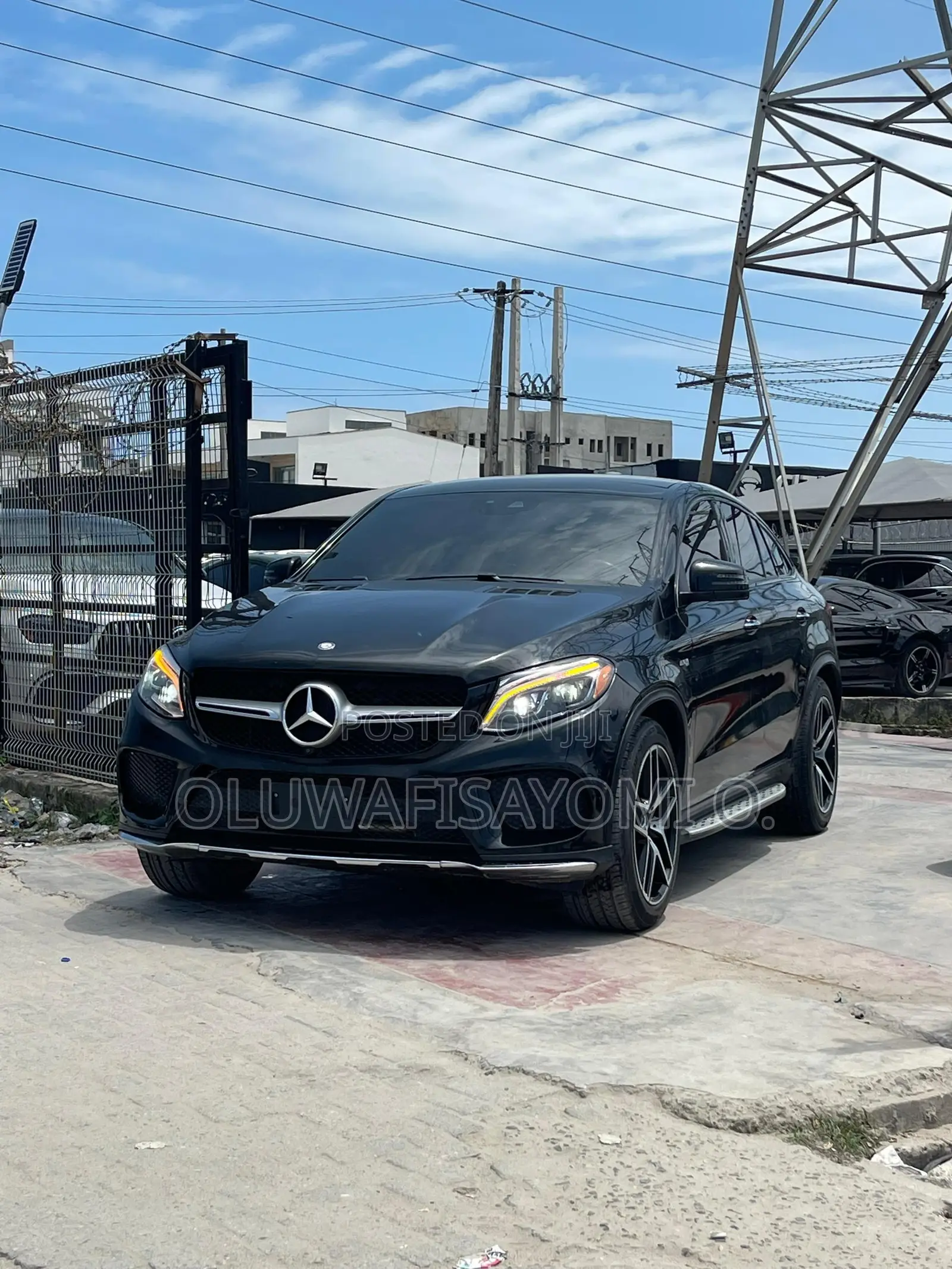 Mercedes-Benz GLE-Class AMG GLE 43 4MATIC 2017 Black